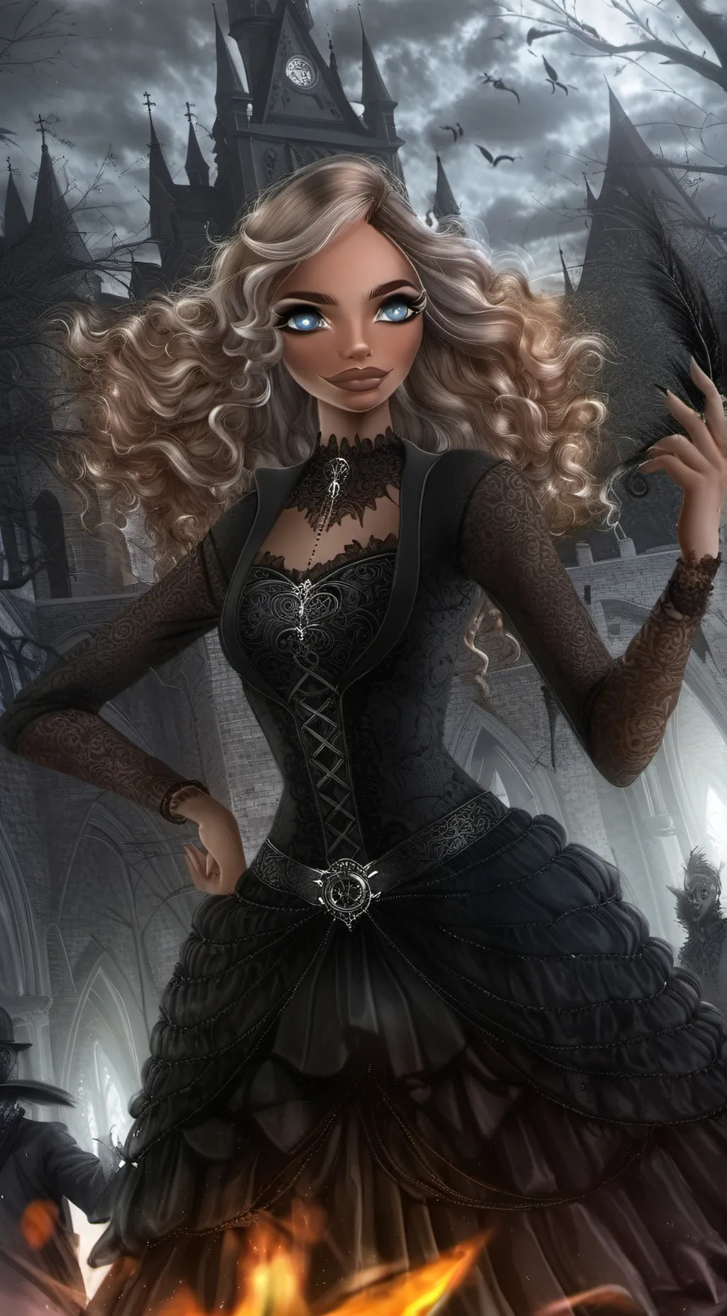 ai character: Evil wife background