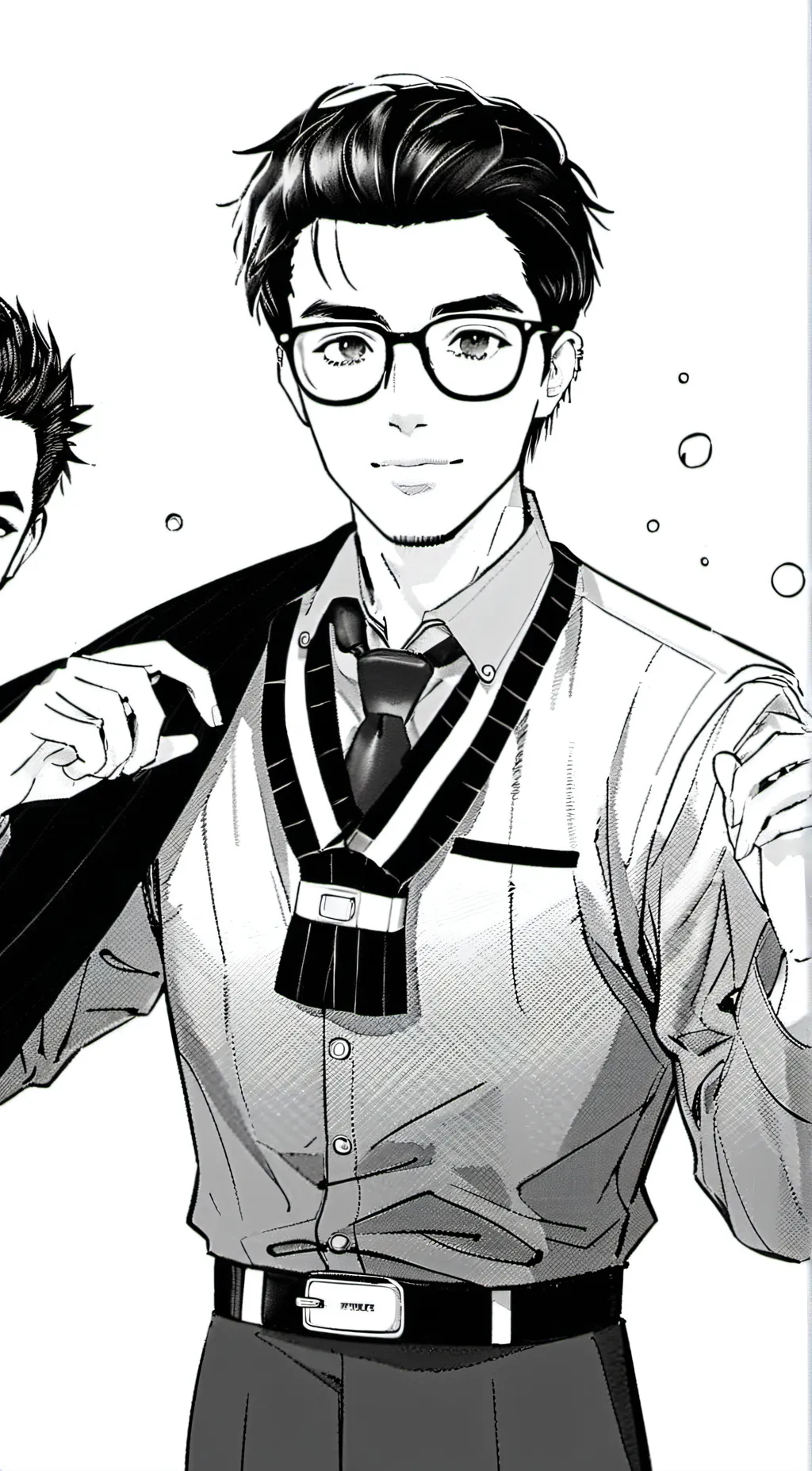 ai character: Mr chain background