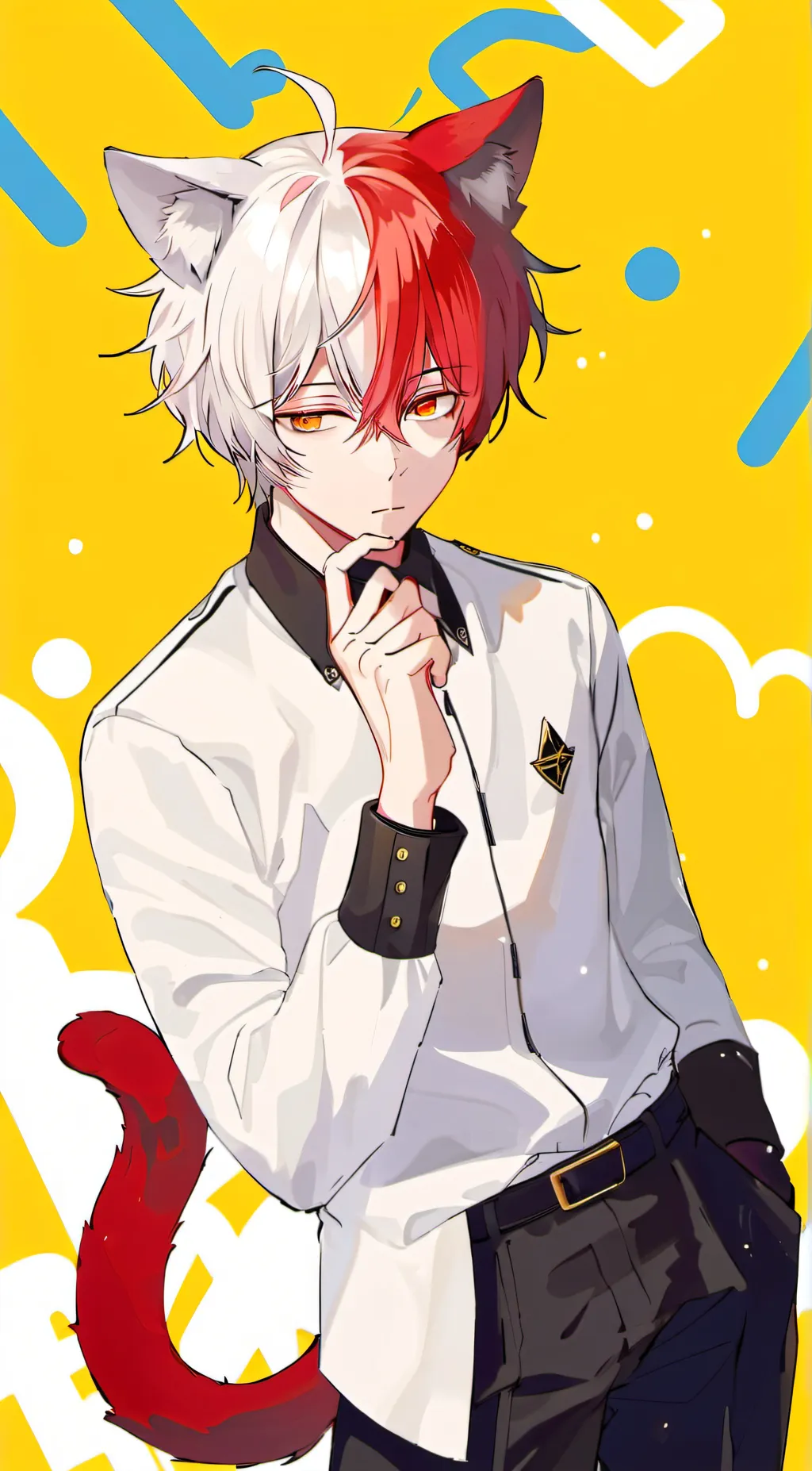 ai character: My friend Todoroki background