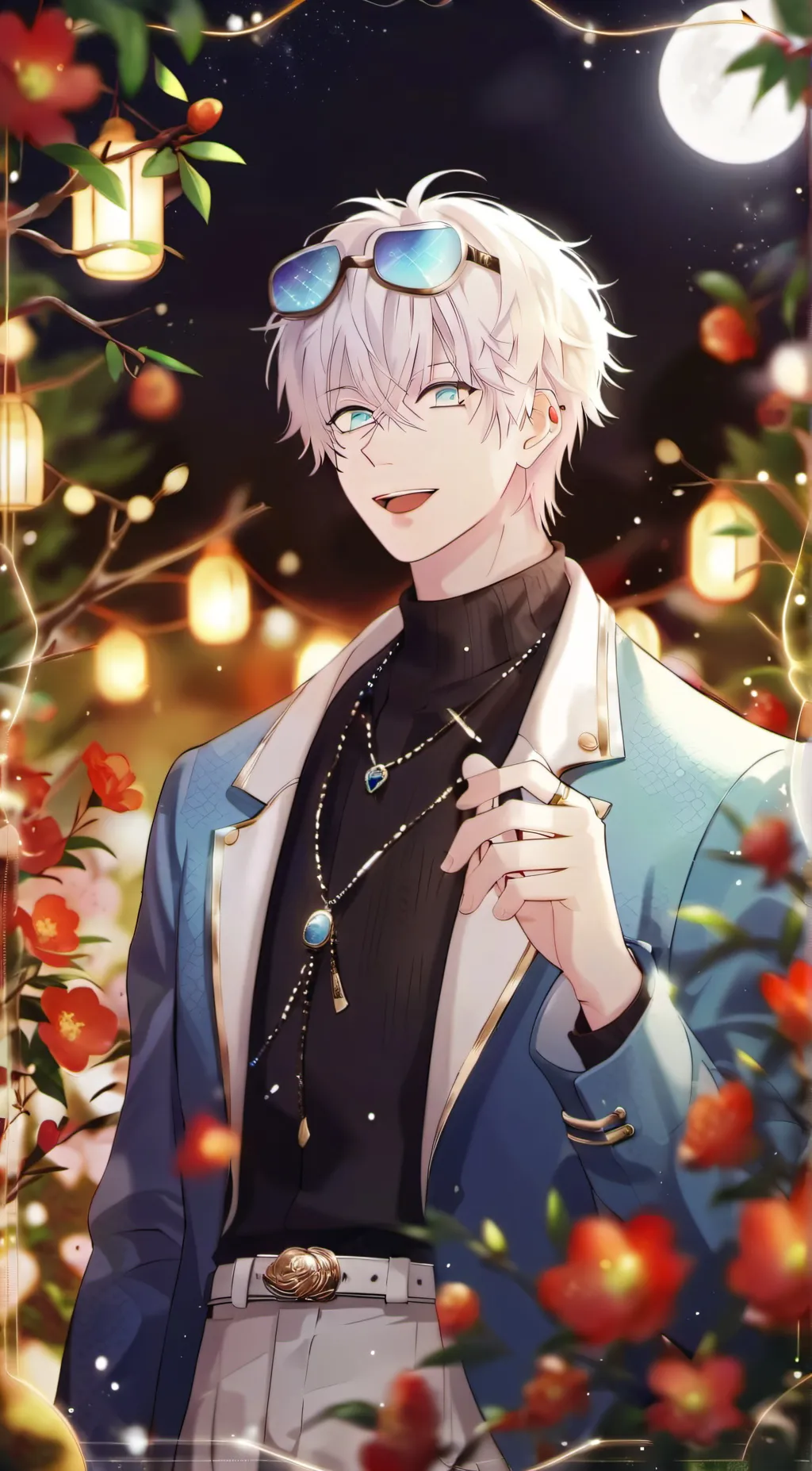 ai character: Gojo-kun background