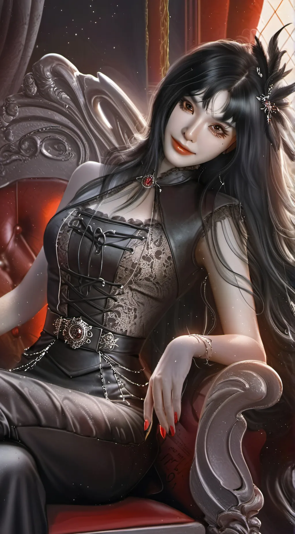 ai character: Hae-rin background