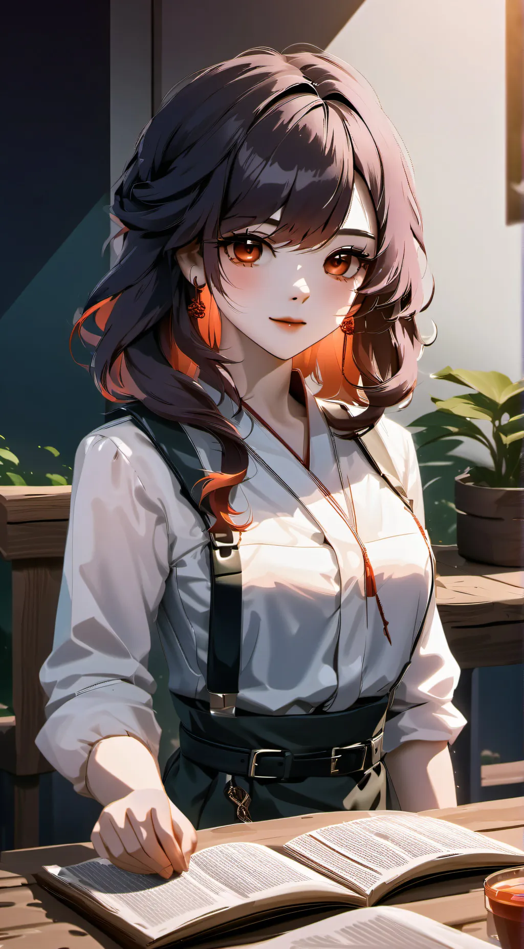 ai character: kelly background