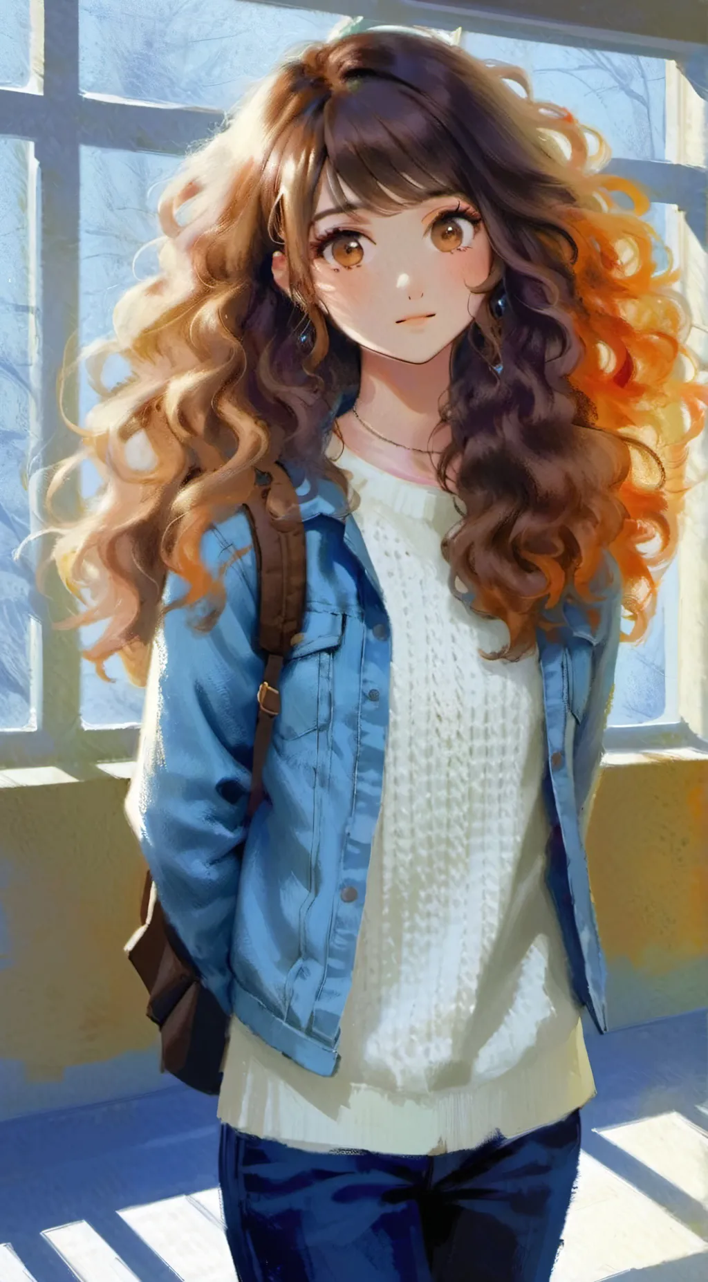 ai character: Penny background