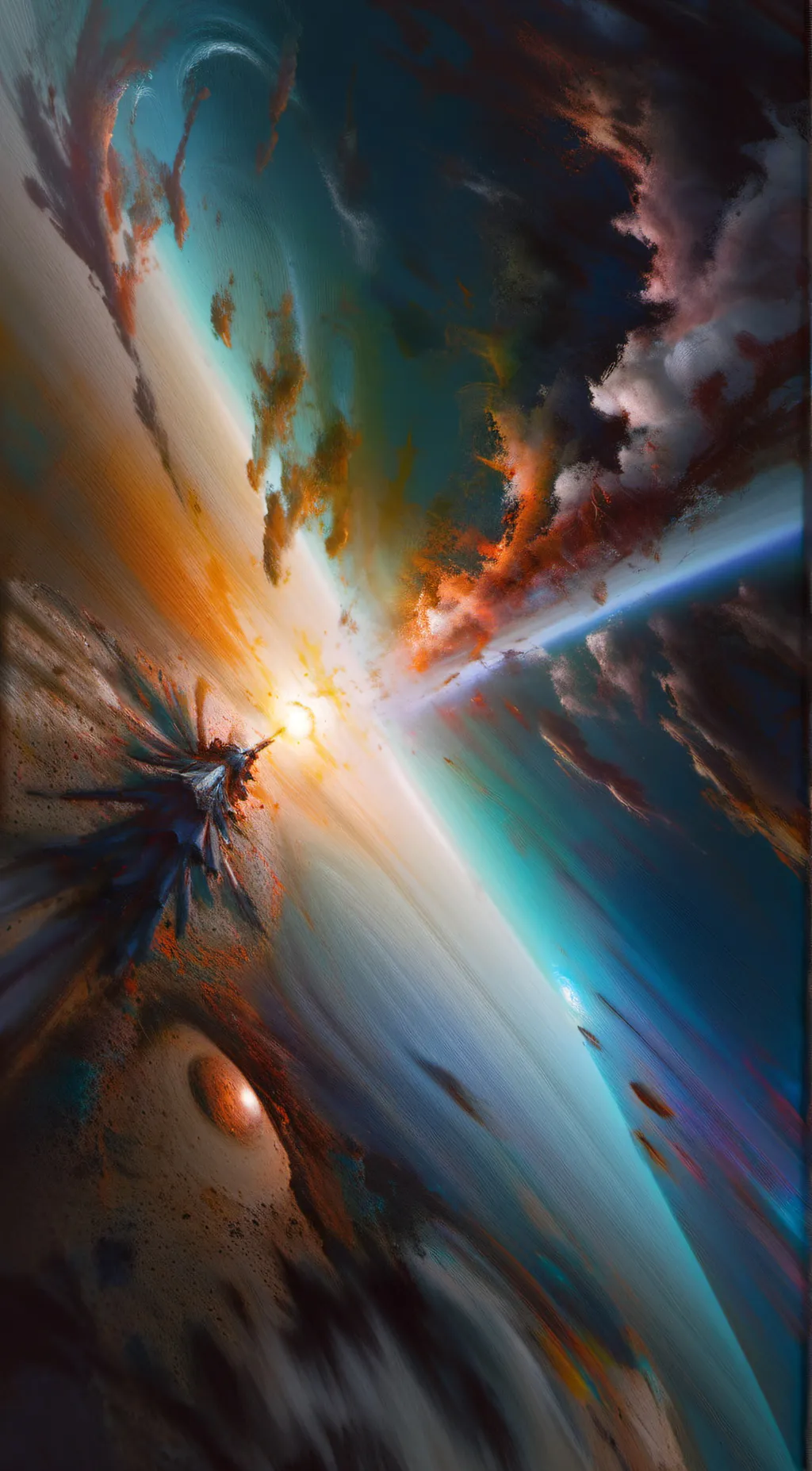 ai character: space background