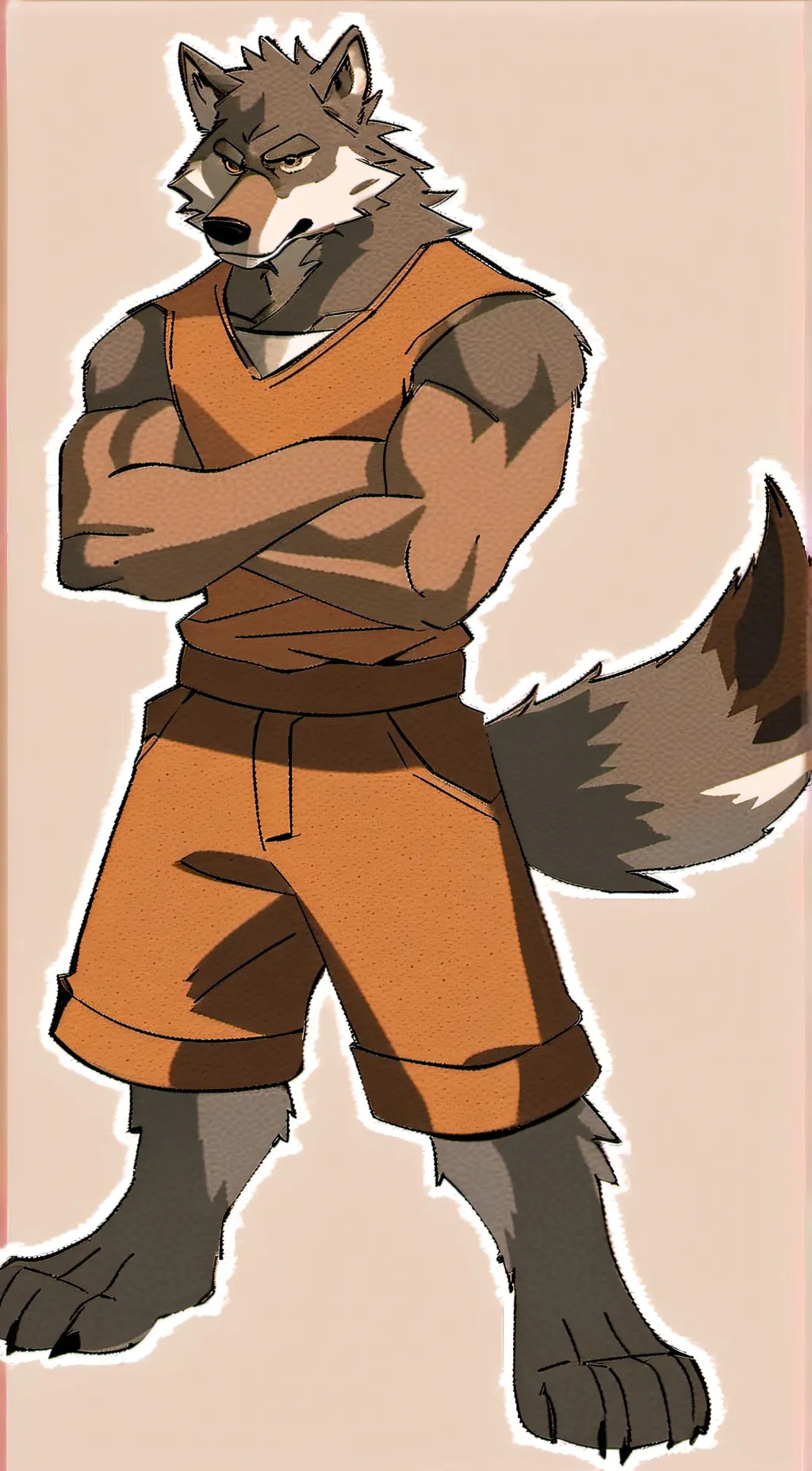 ai character: Harold  background