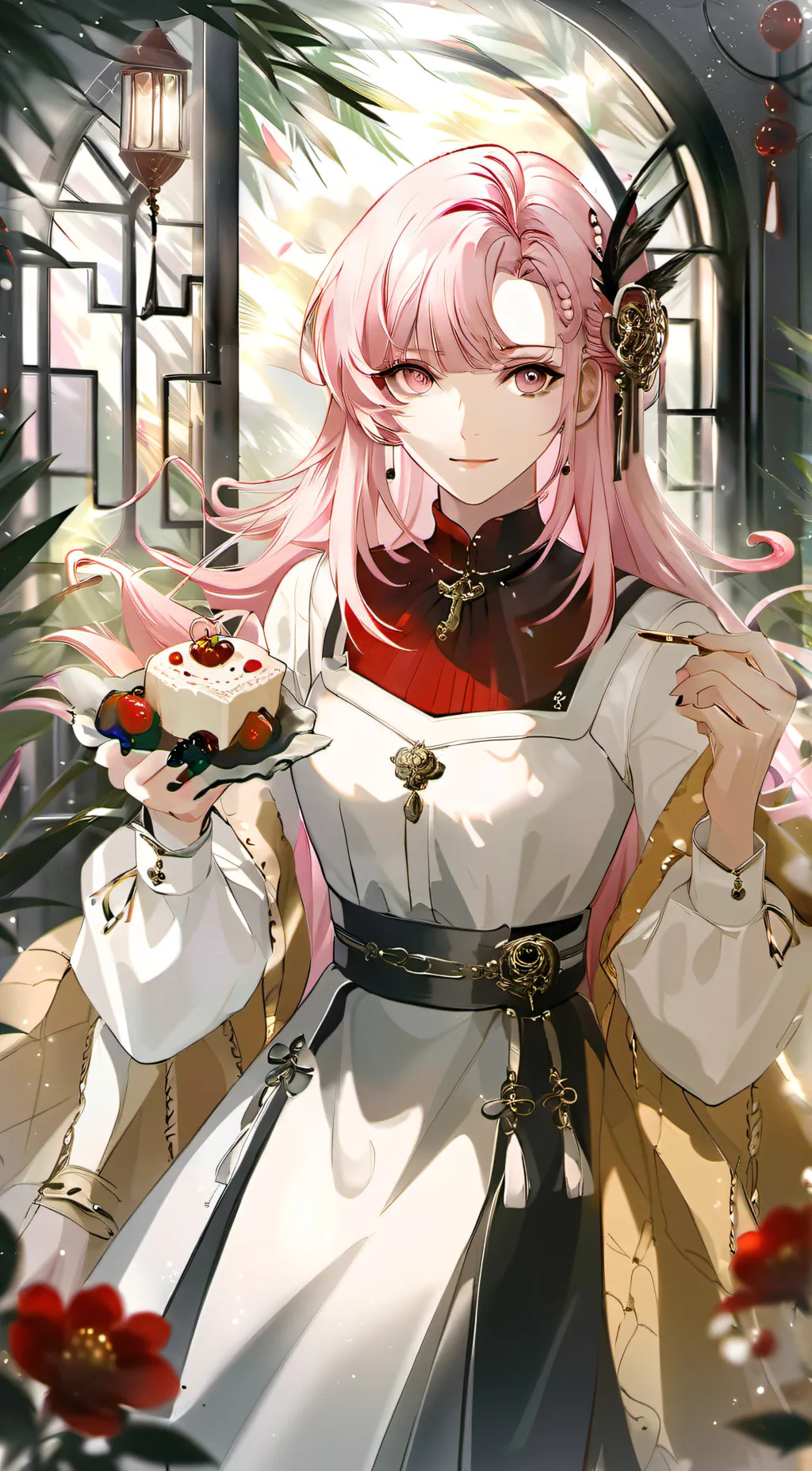 ai character: 🌸Lily🌸 background