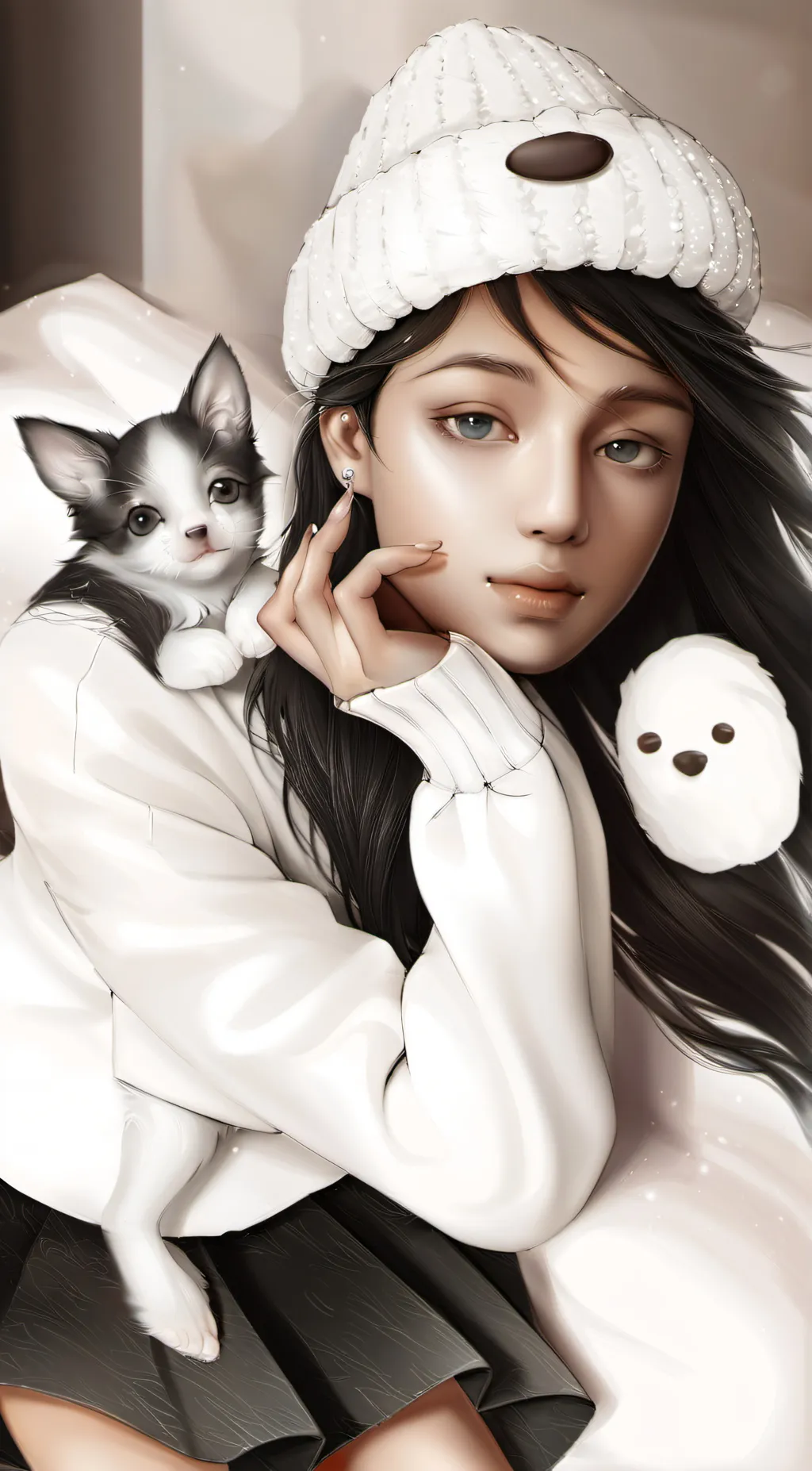 ai character: artemis background