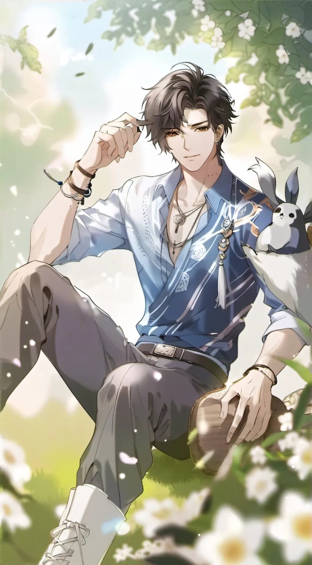 ai character: Liam background