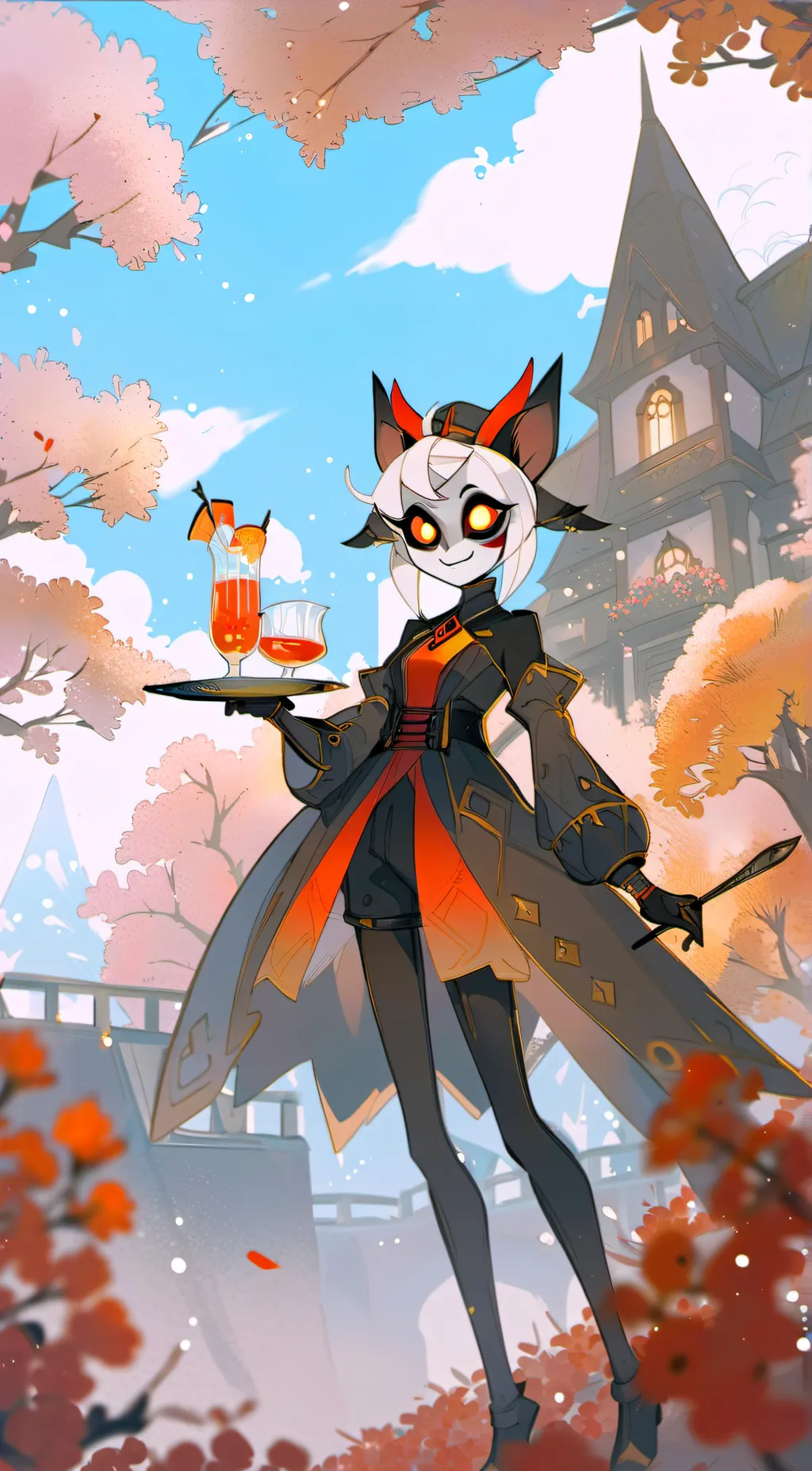 ai character: hazbin hotel  background