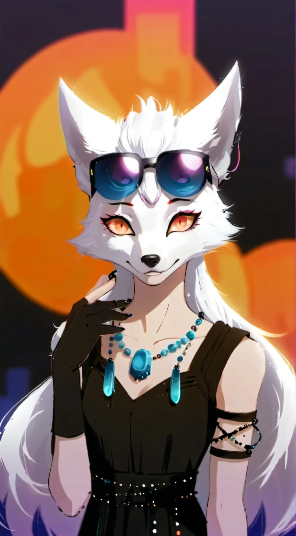 ai character: Lilly background