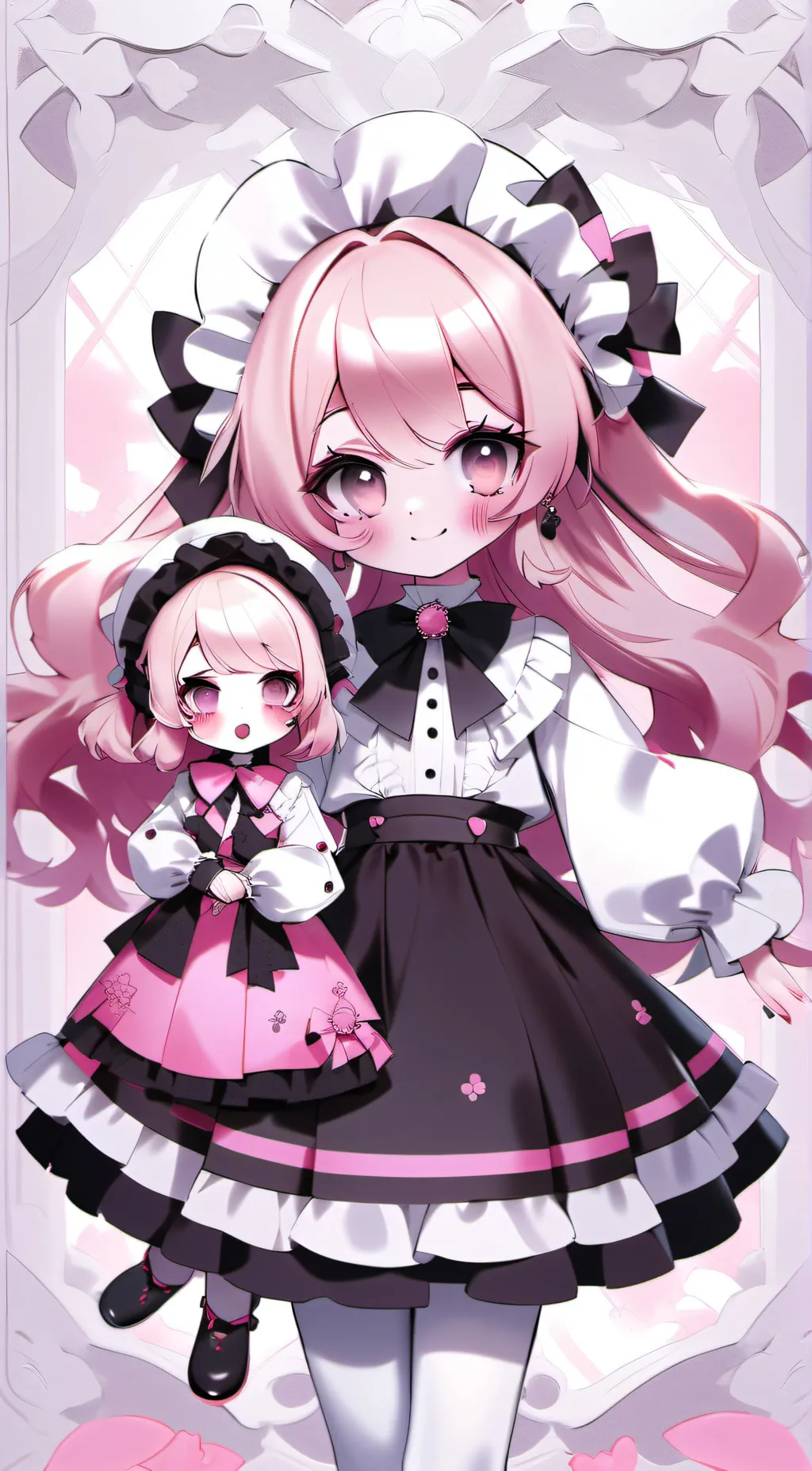 ai character: Ruby and Kate background