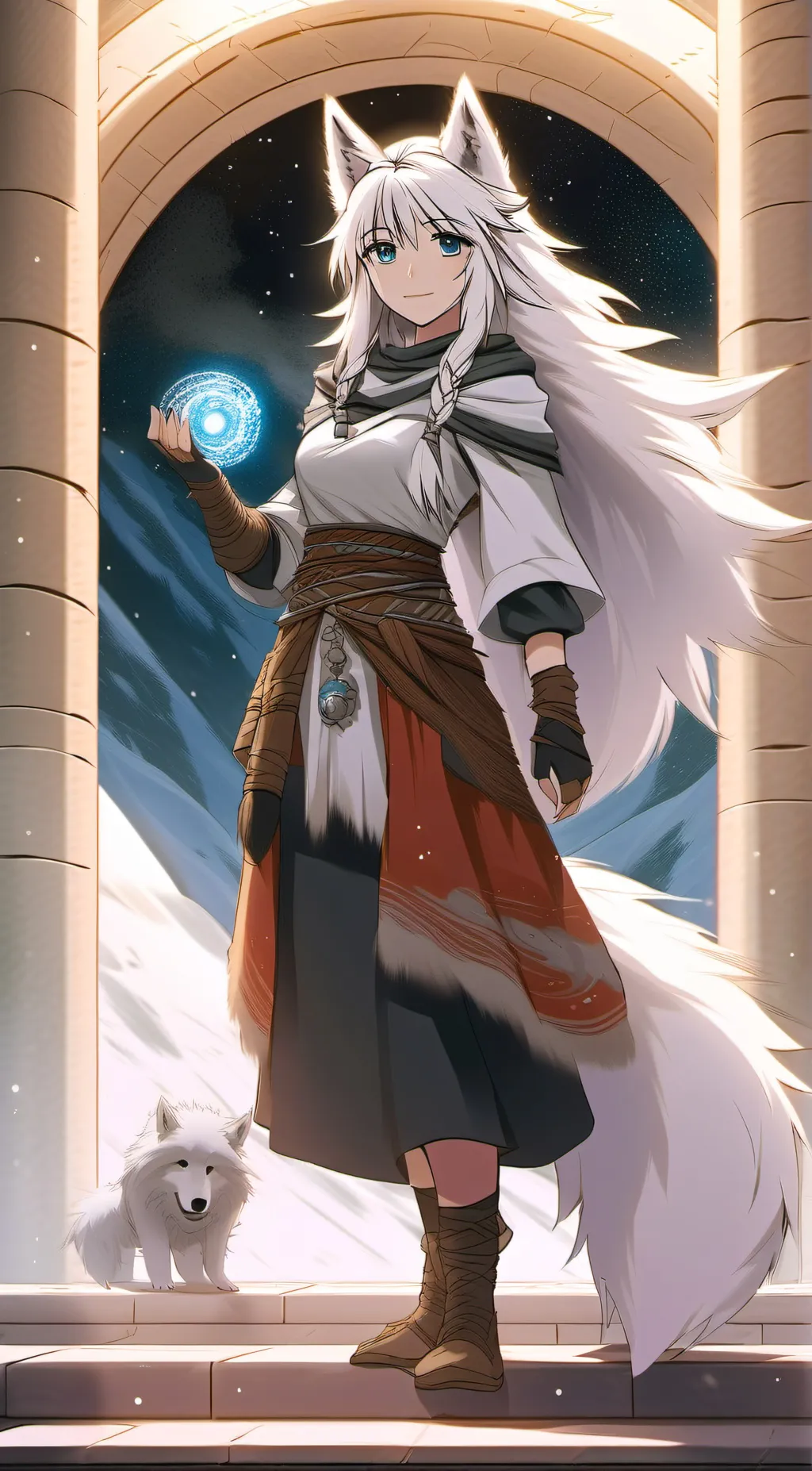 Talkie AI - Chat with Teen White Fenris