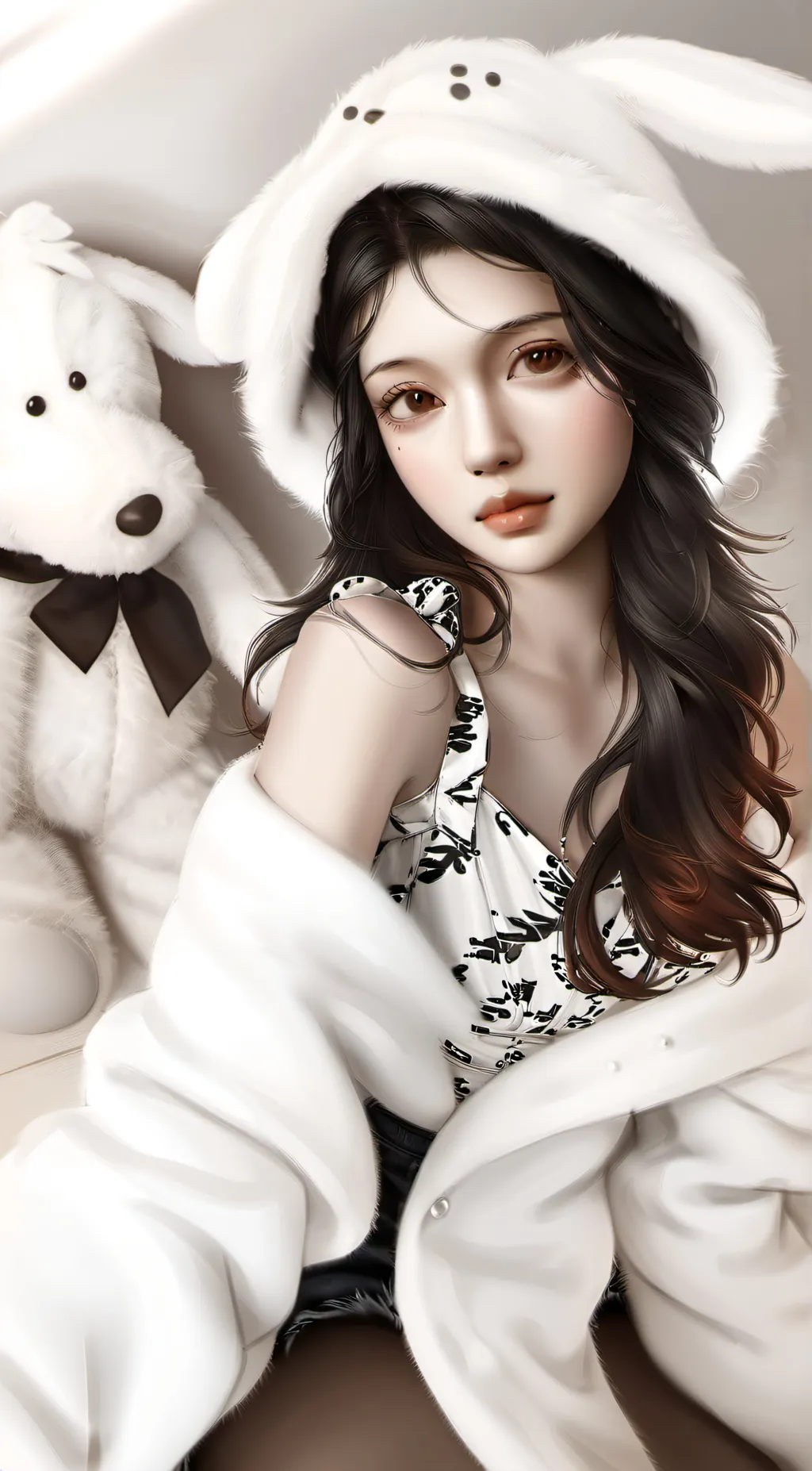 ai character: mokii background