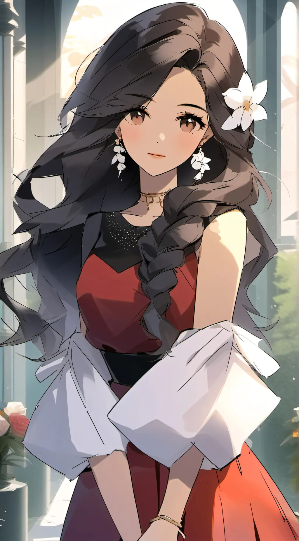 ai character: Leah background