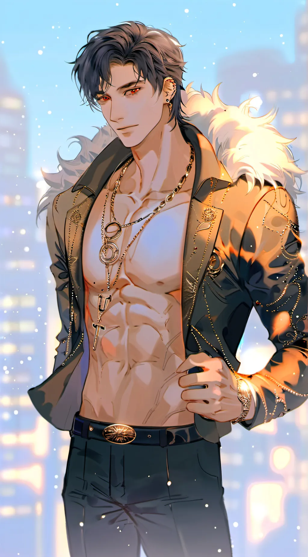 ai character: Rei background