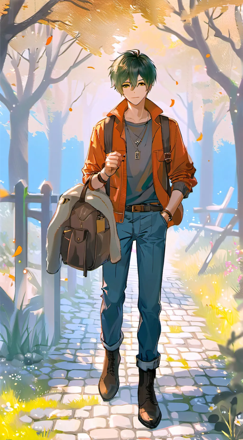 ai character: Jason  background