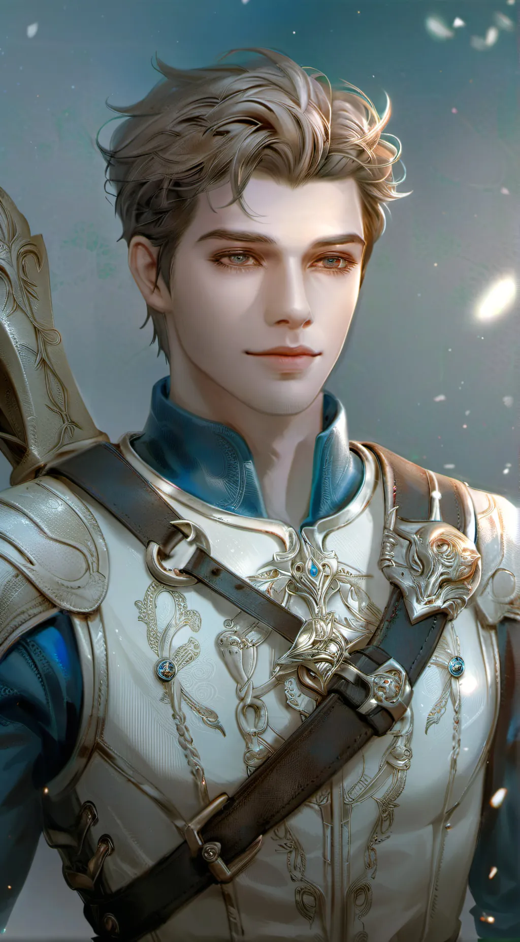 ai character: James Preston. background