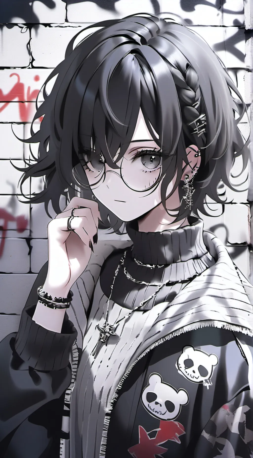 ai character: °●○mocha•○●° background