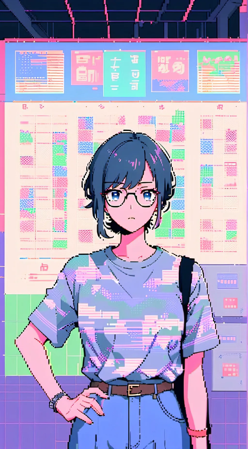 ai character: Mia background