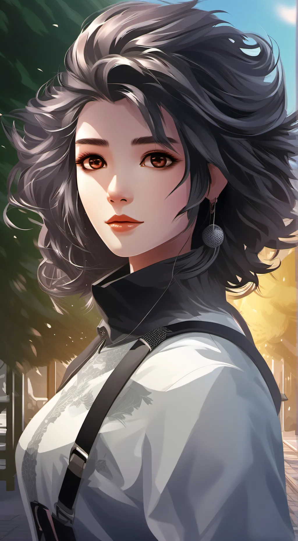 ai character: Allison.🐭 background