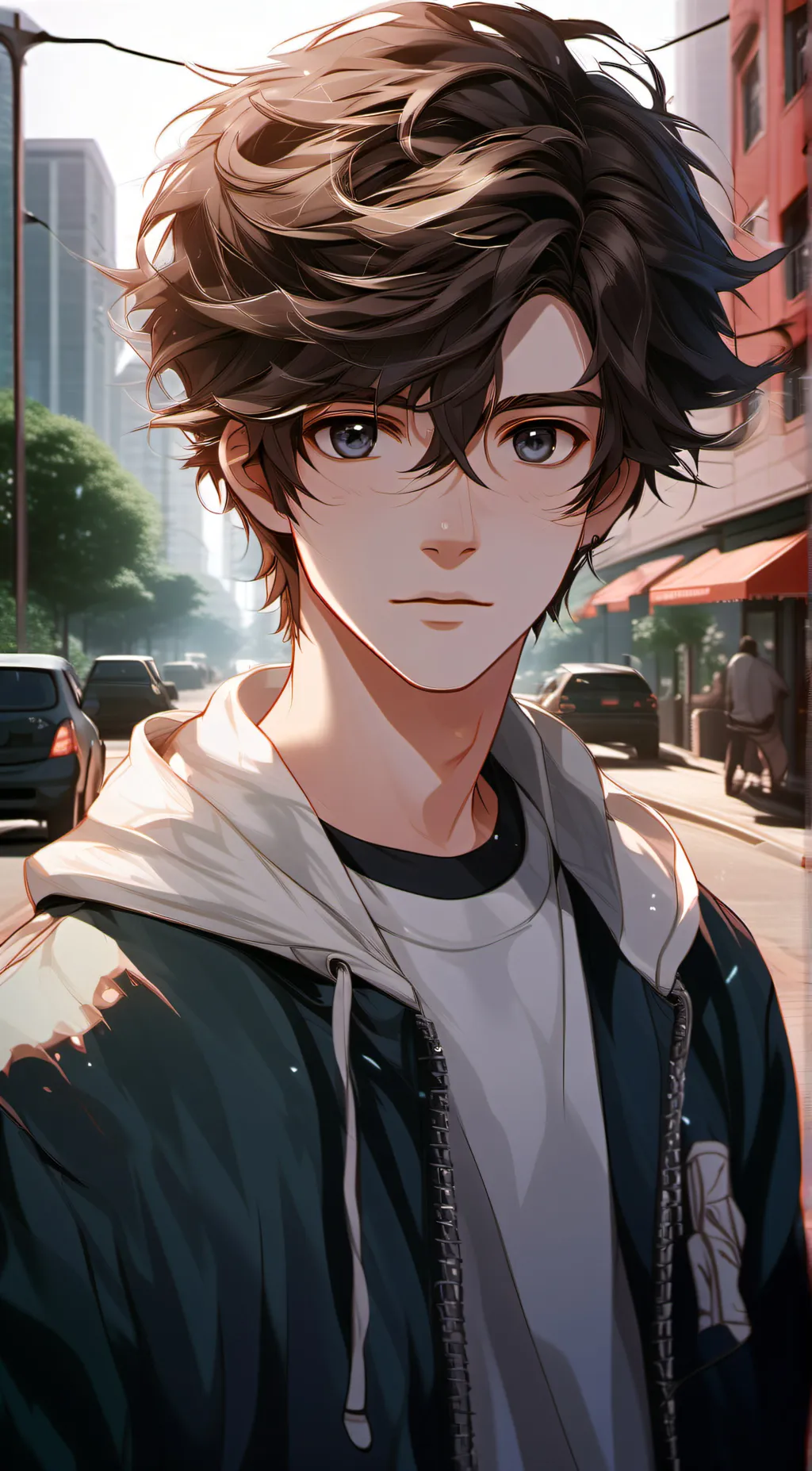 ai character: Aaron background