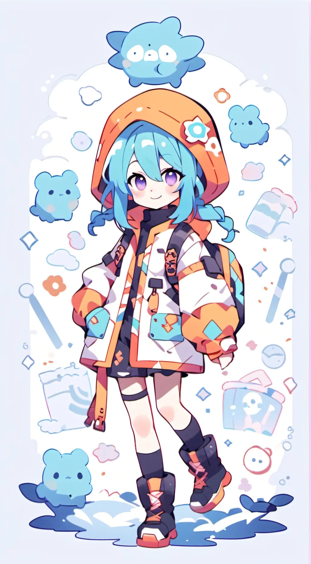 ai character: Itsfunneh background