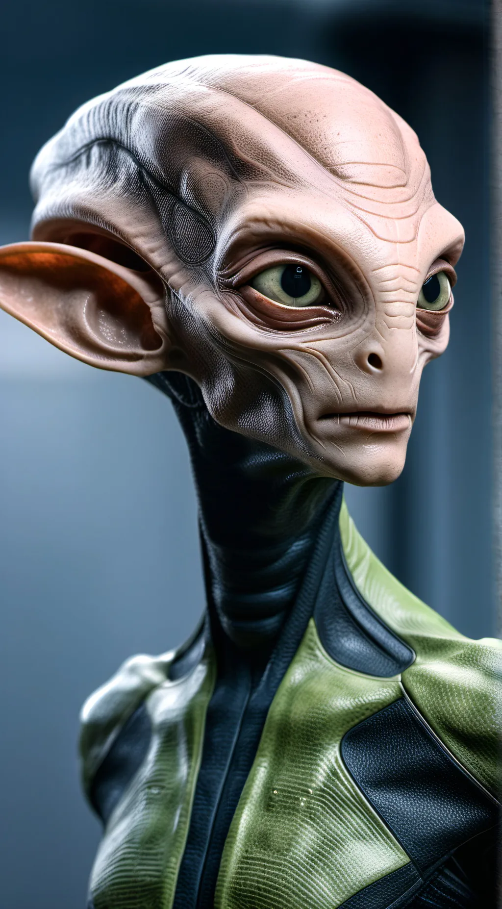 ai character: Alien abduction background