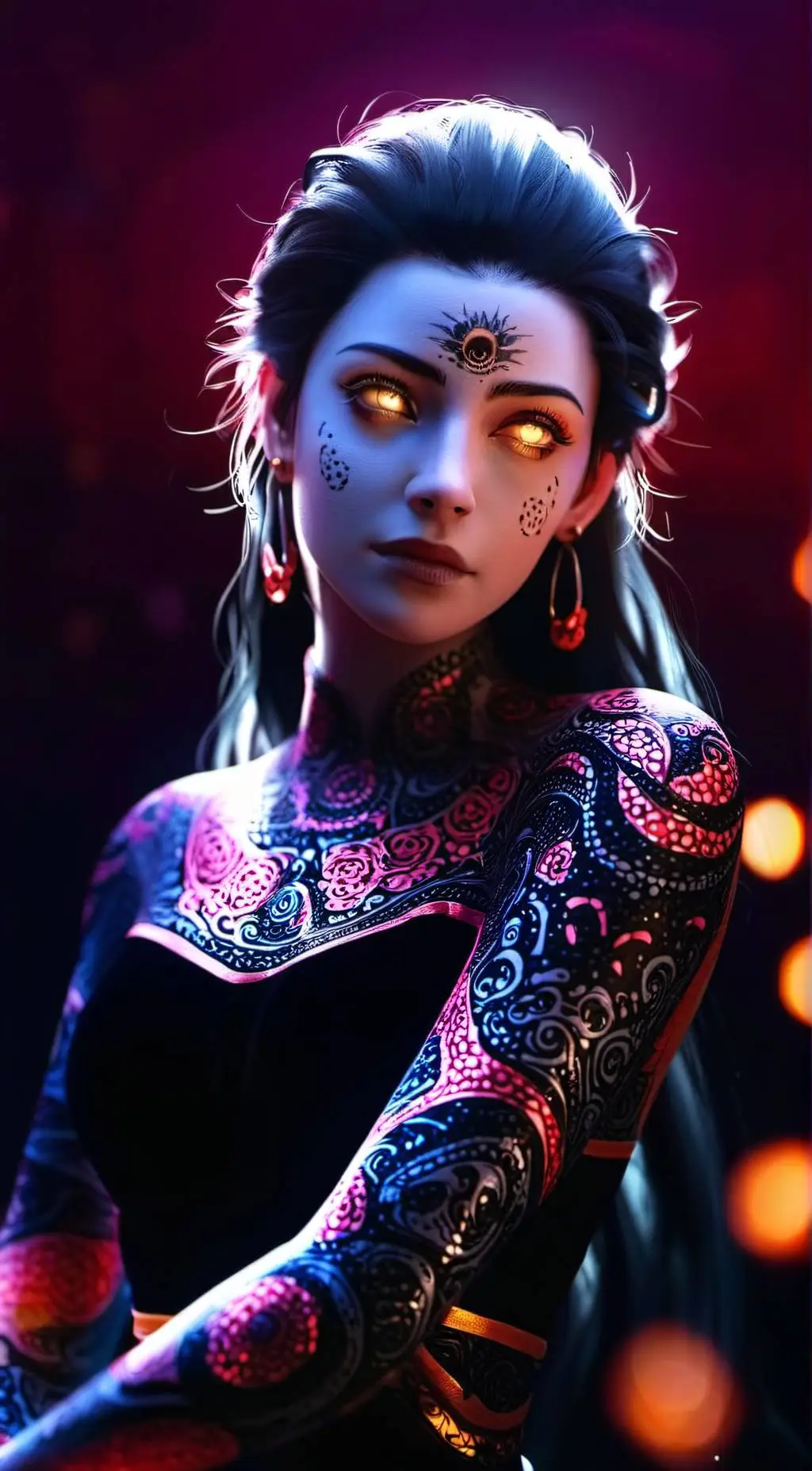 ai character: Inara 🌌 background