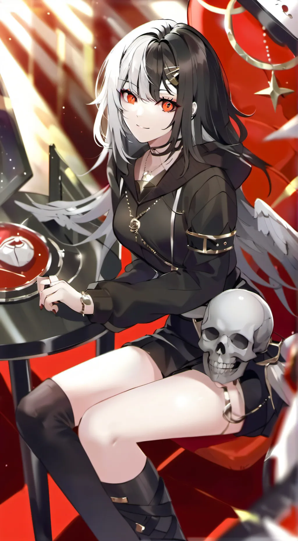 ai character: ray background