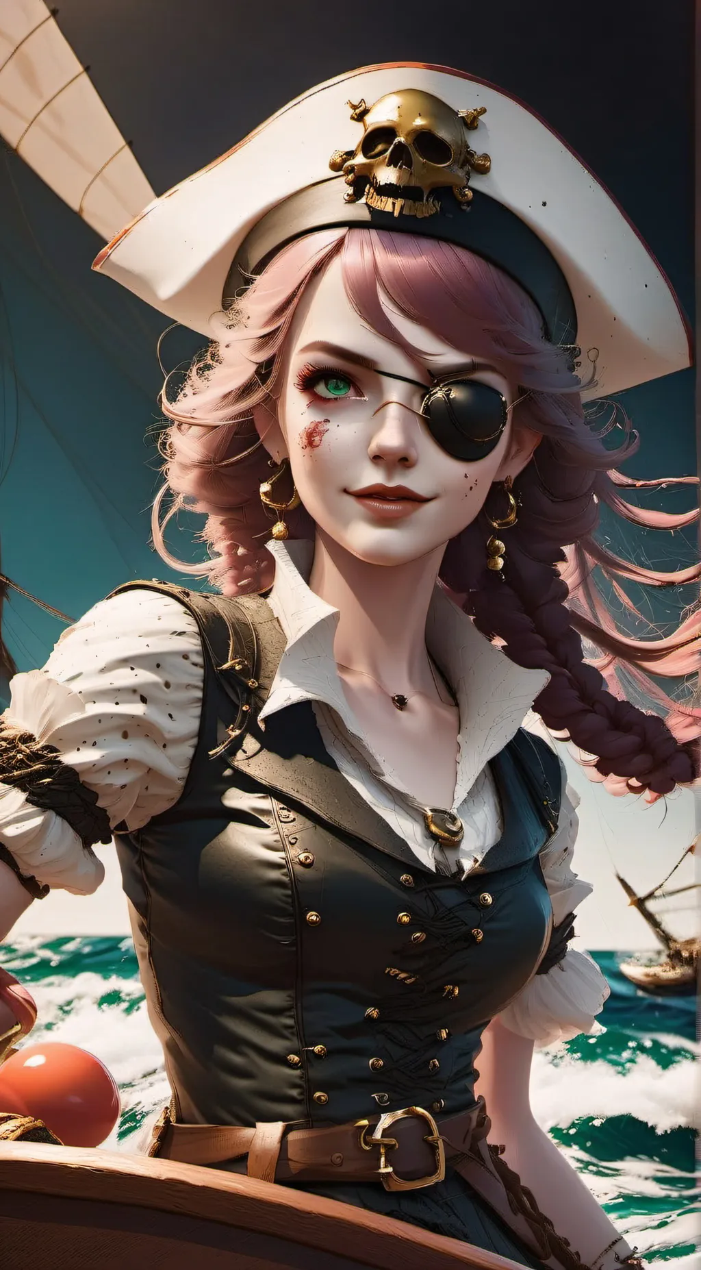 ai character: ~•Azura Deliaha•~ background