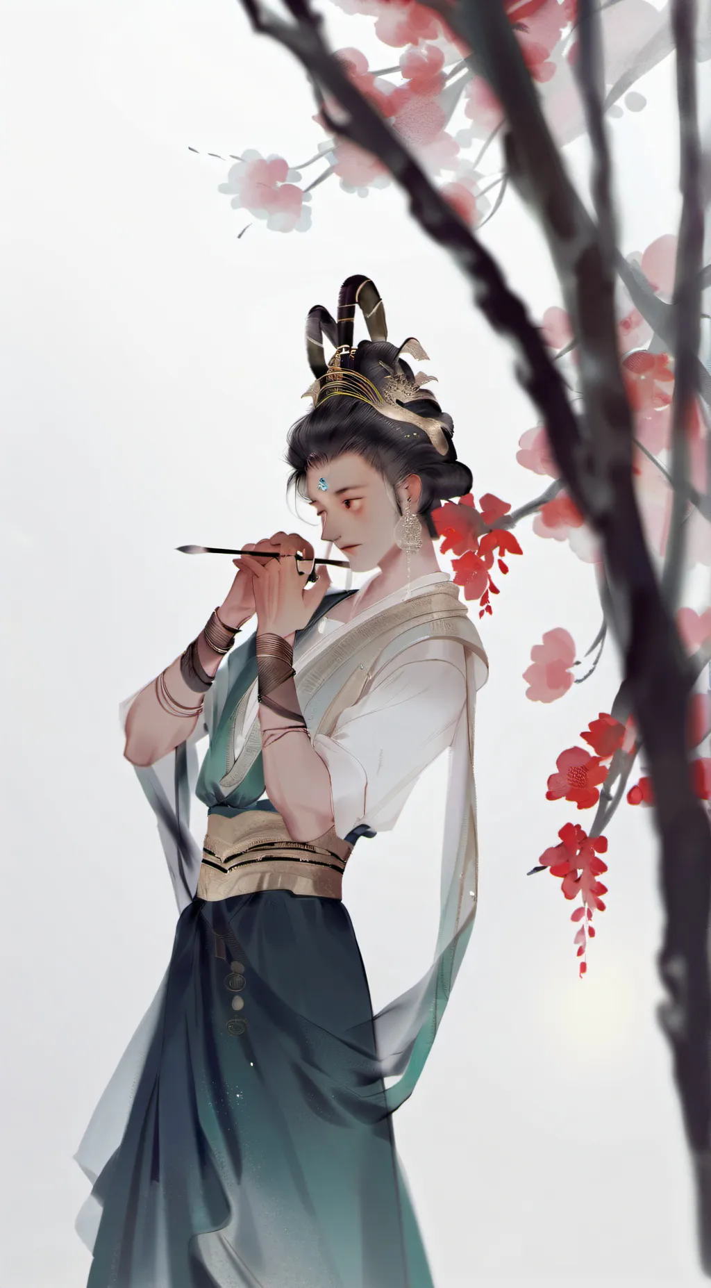 ai character: foxy background