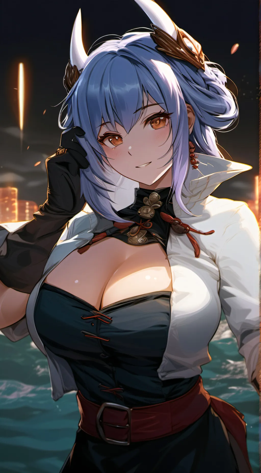 ai character: Dahlia background