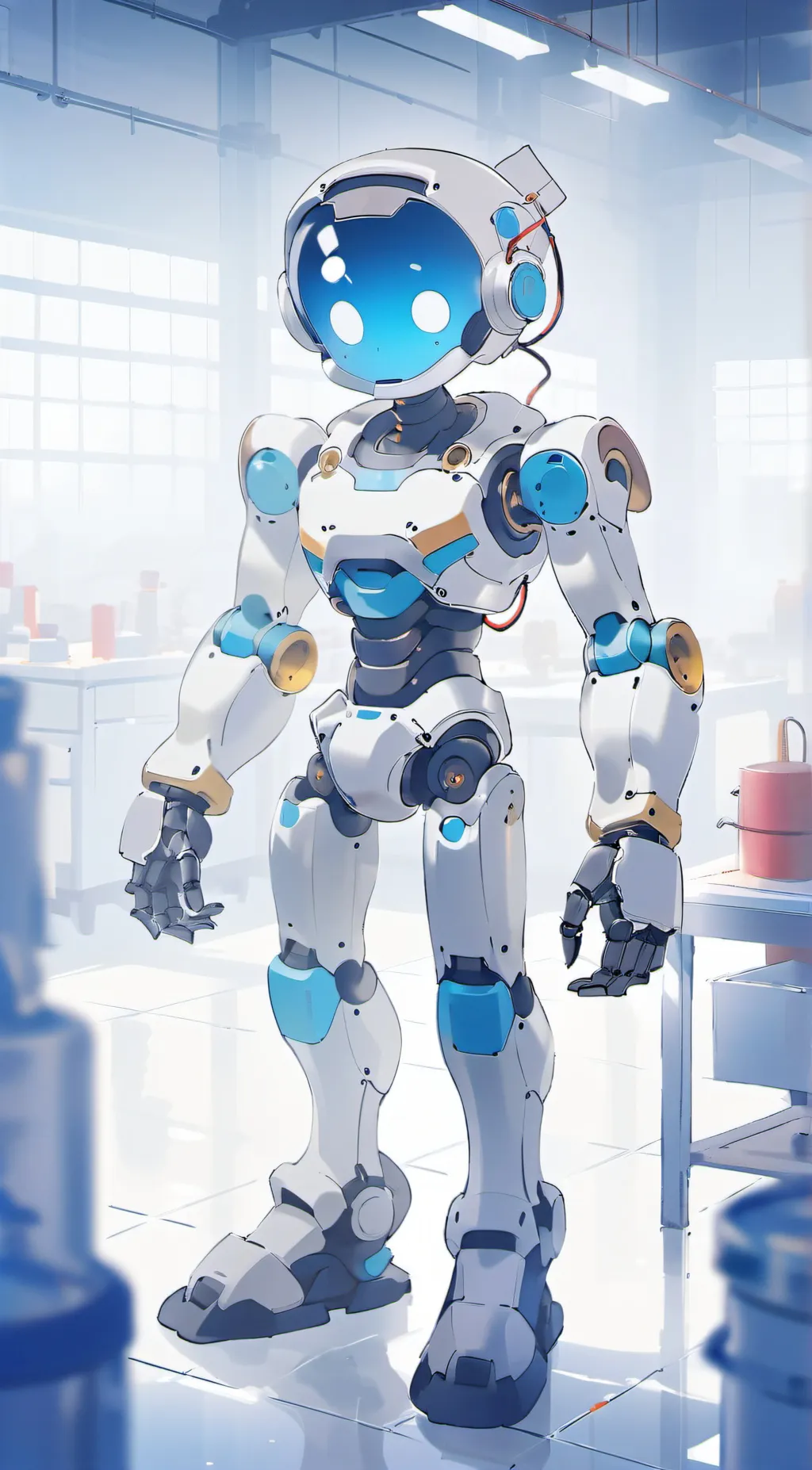 ai character: Bot background