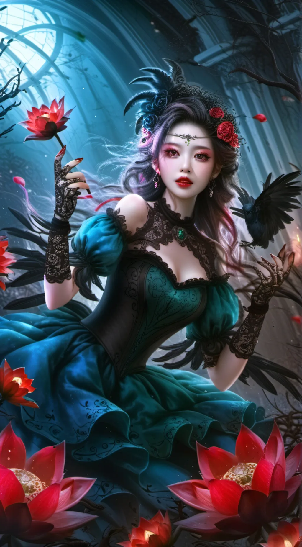 ai character: FBI agent lana background