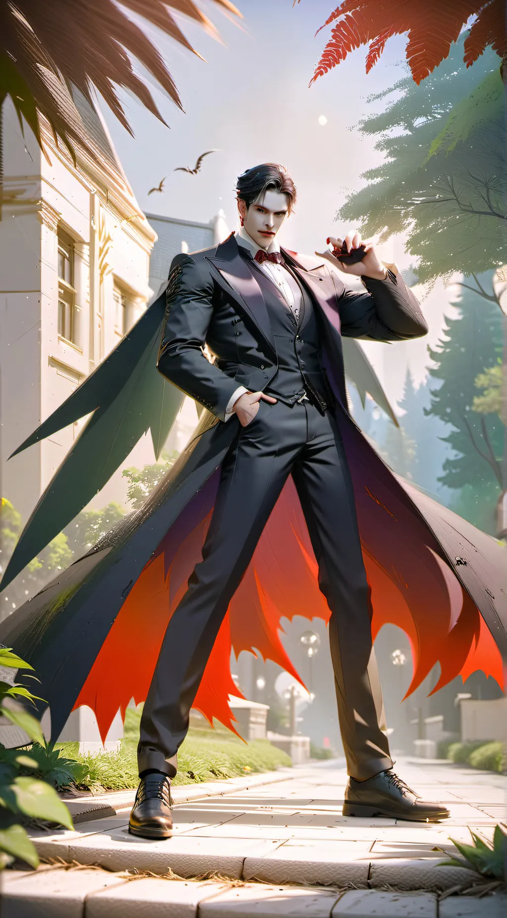 ai character: Vampire background