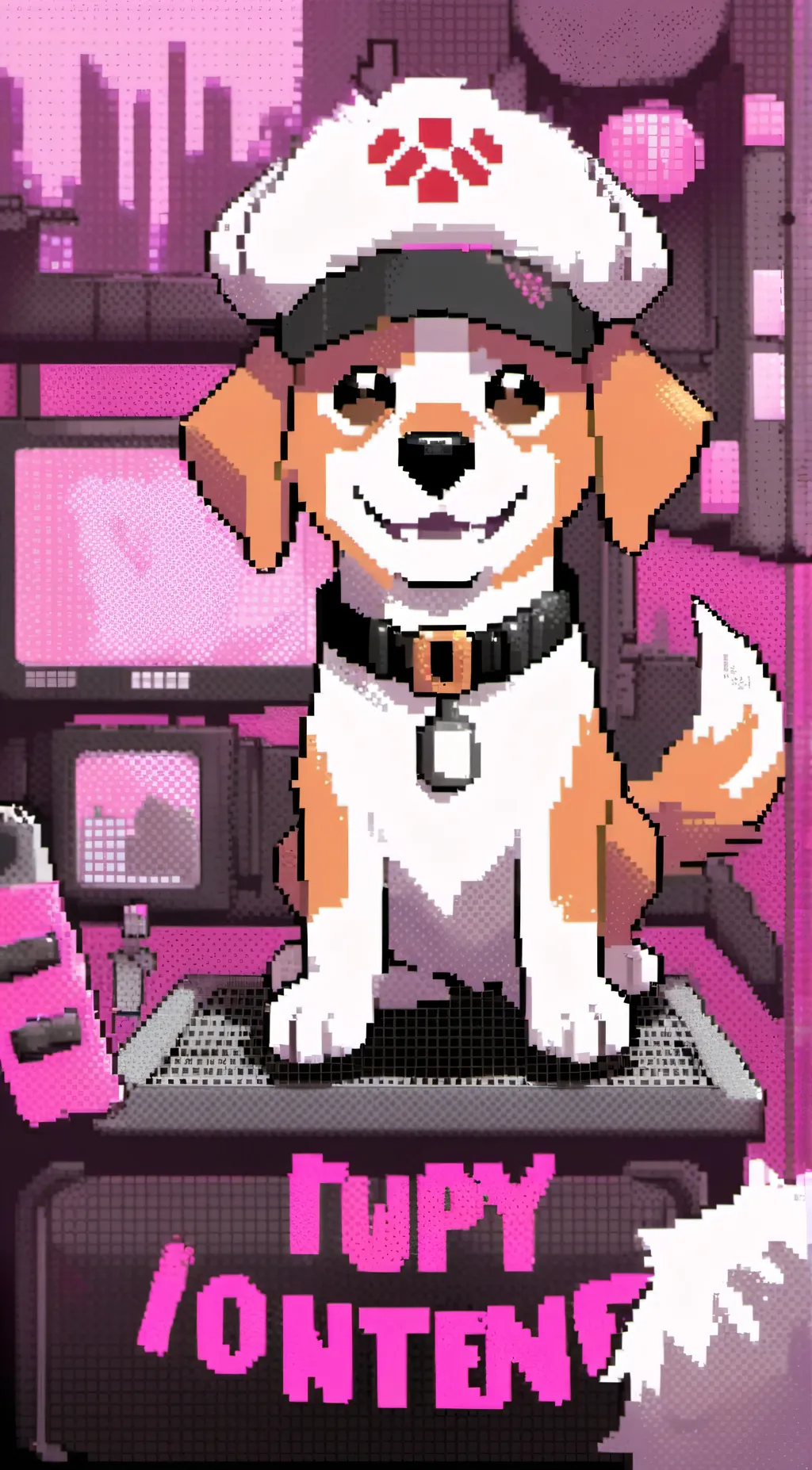 ai character: Dogday background