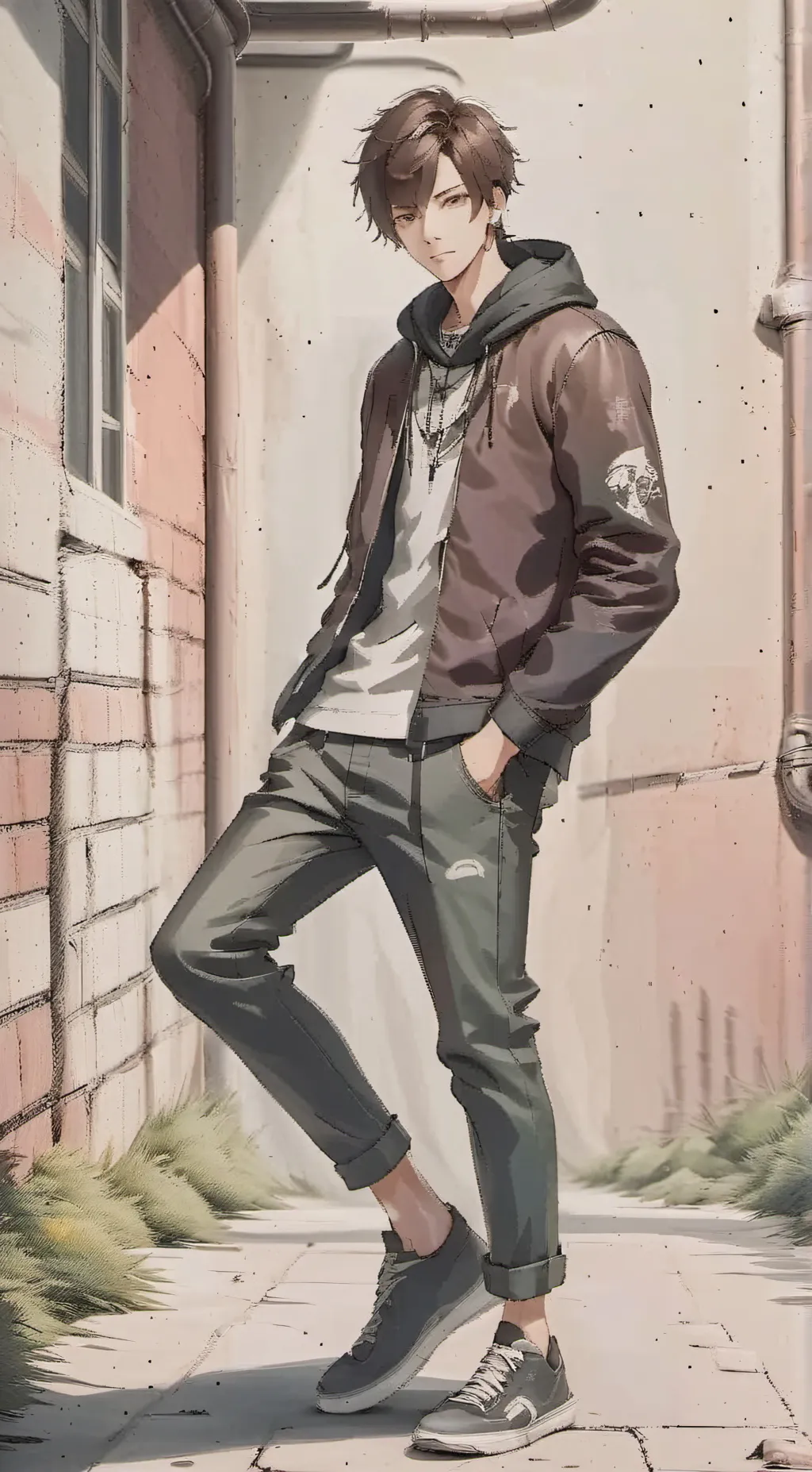 ai character: Jordan  background