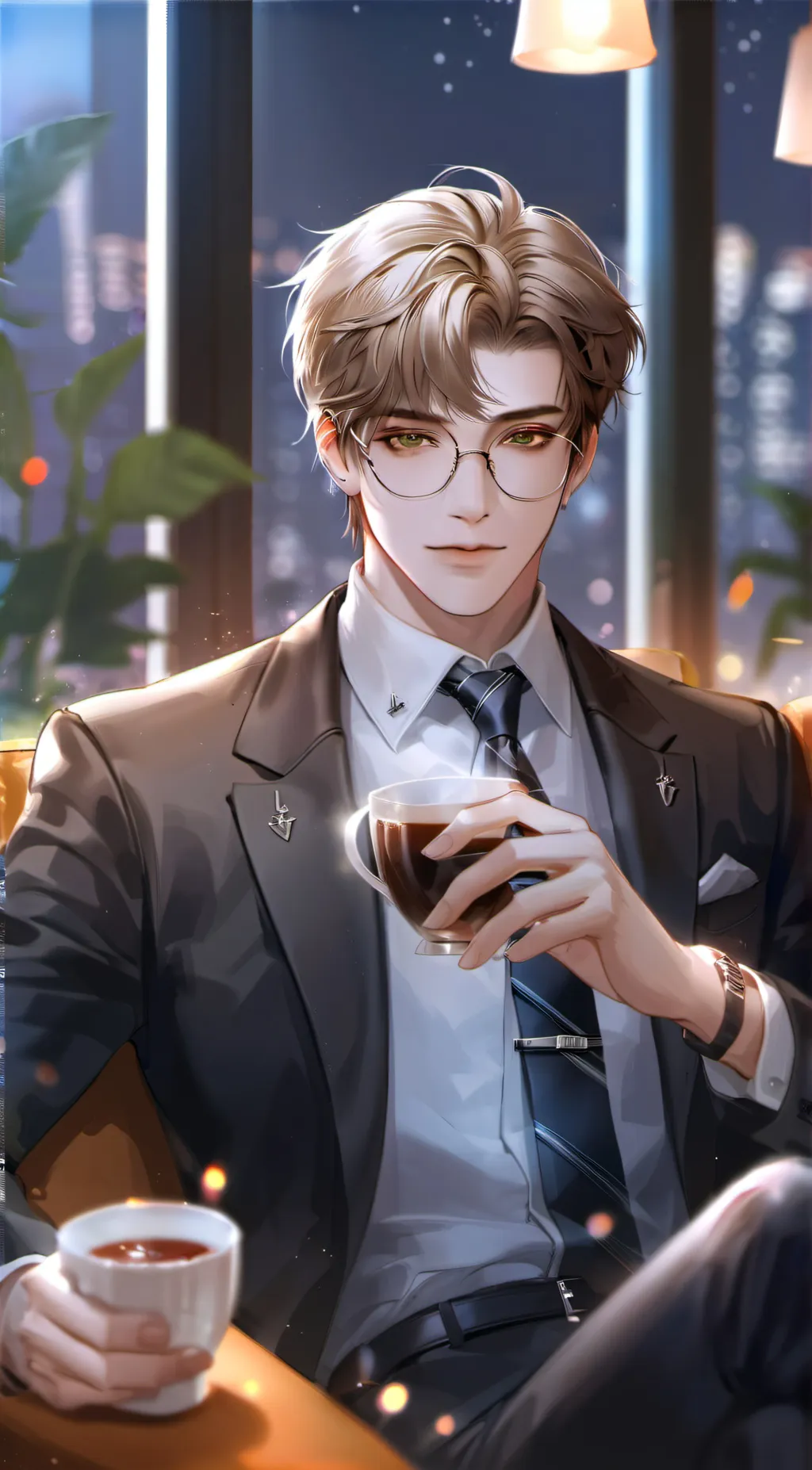 ai character: Mr Kim background