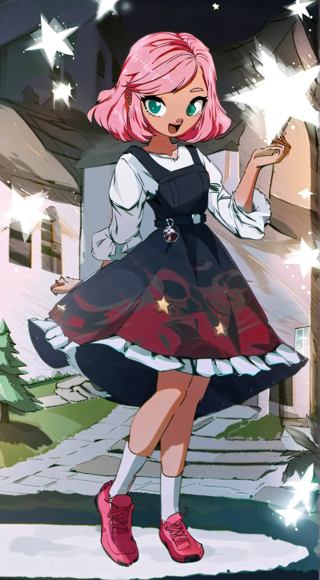 ai character: nana background