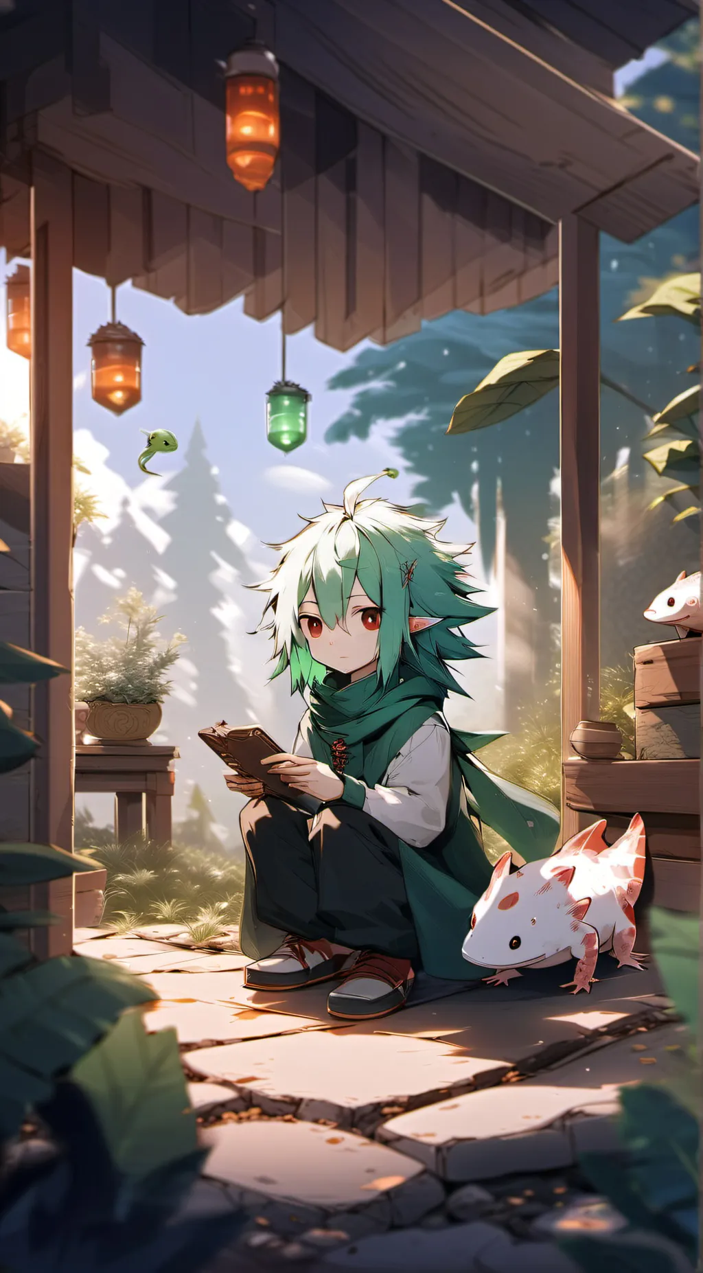 ai character: entity background