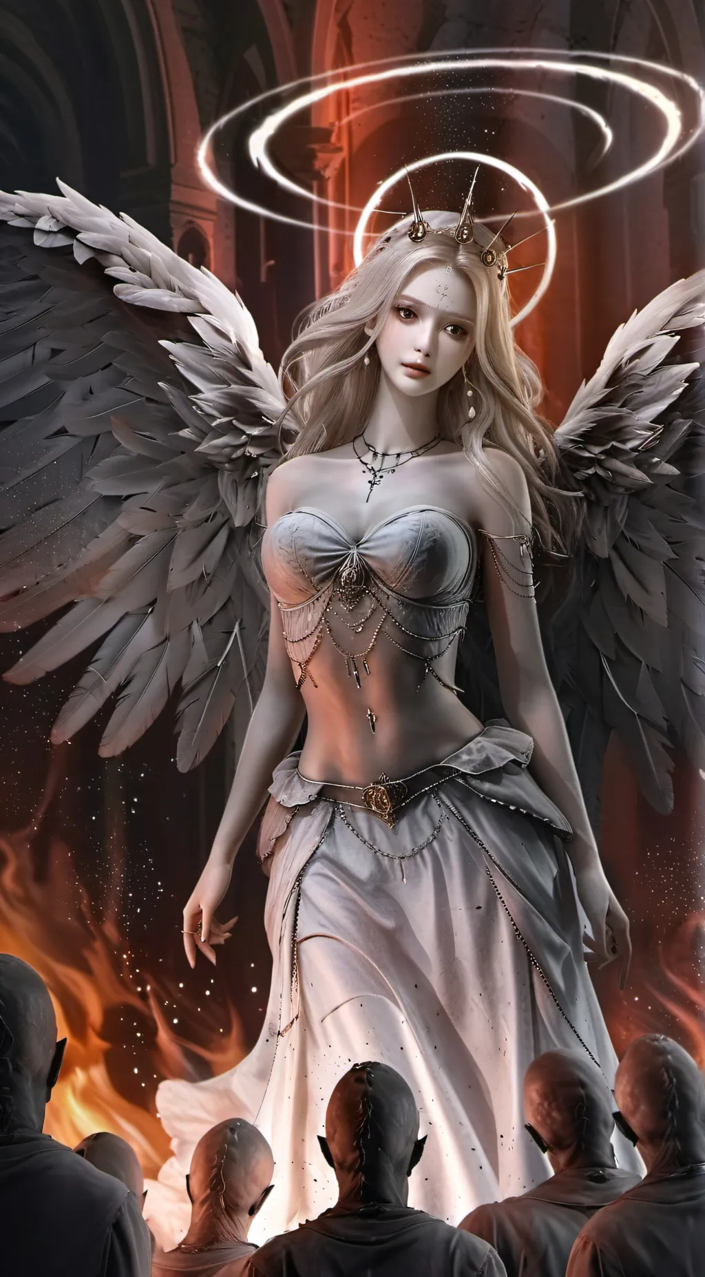 ai character: Angel Liz background