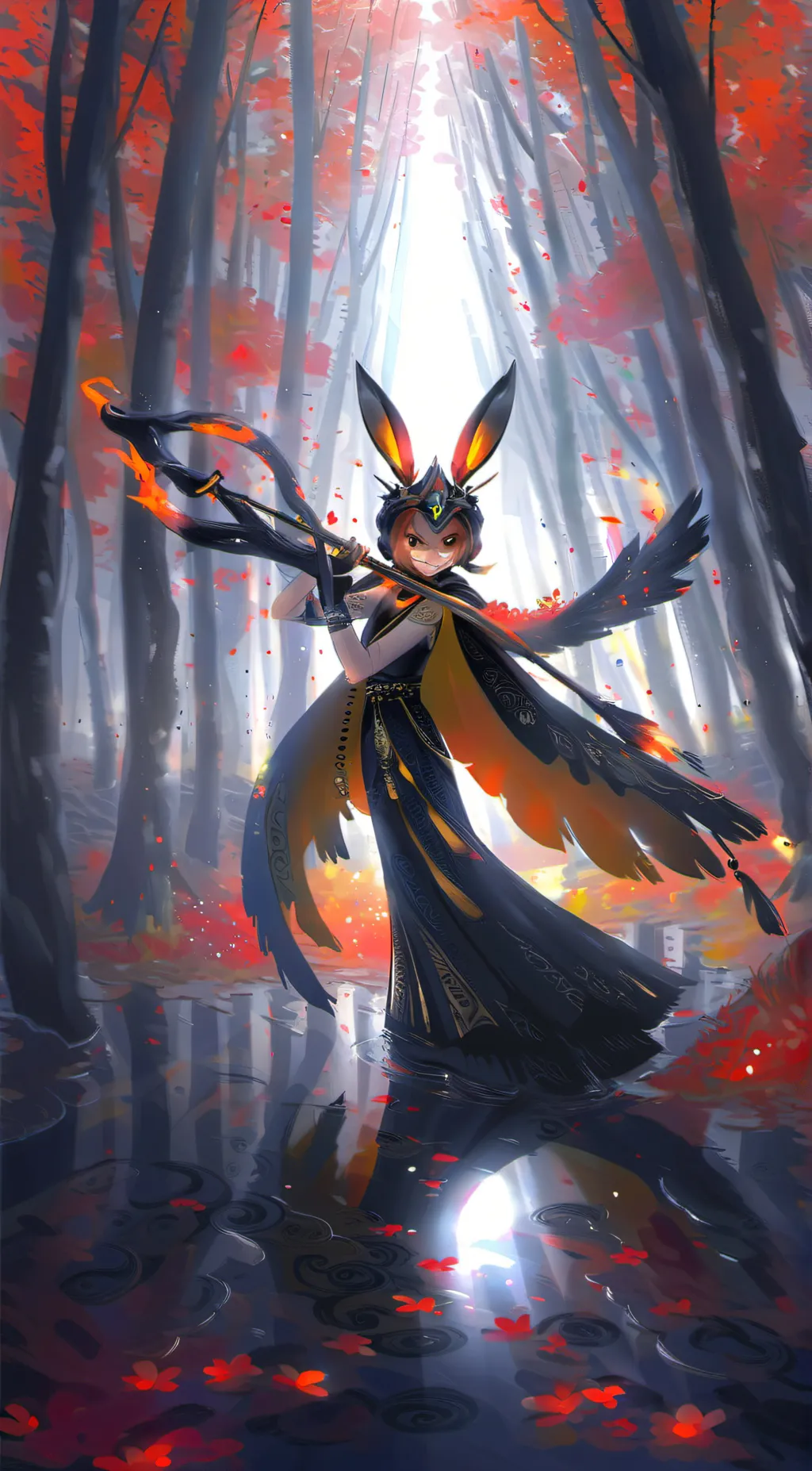 ai character: Hashiras  background