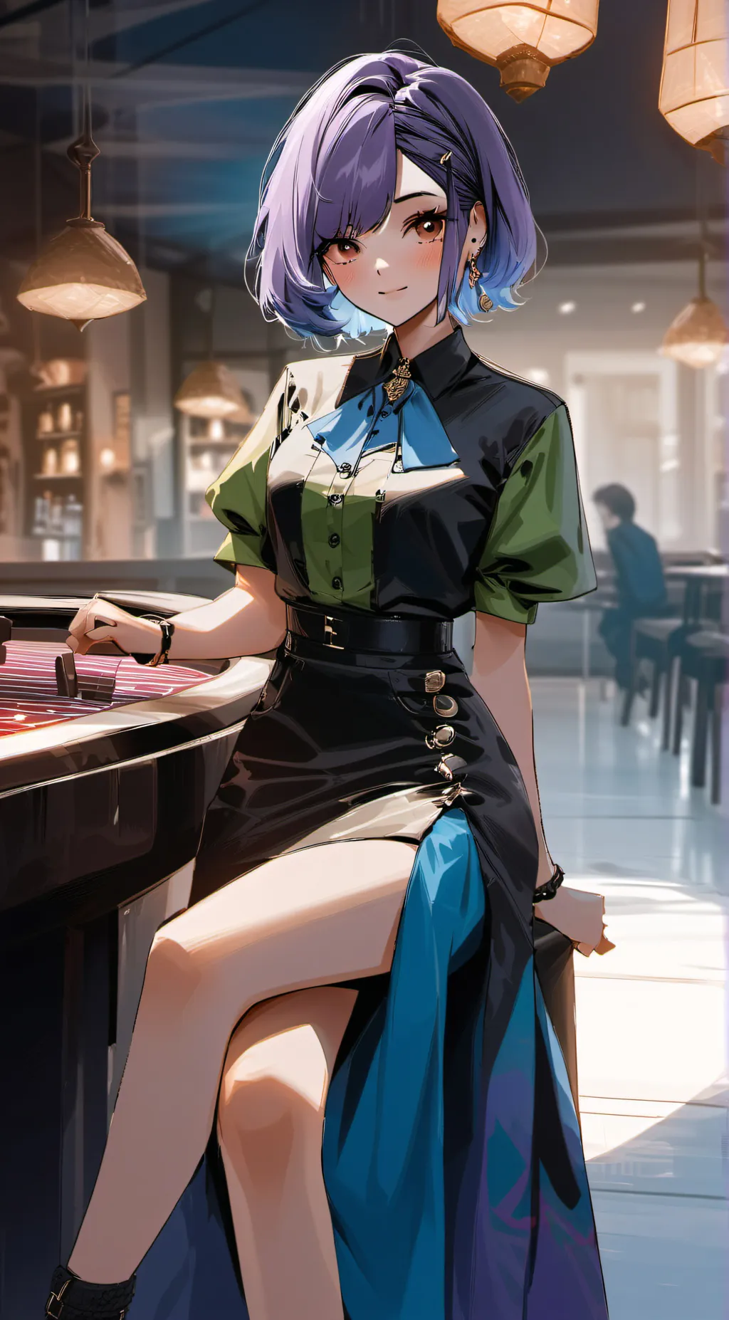 ai character: Celeste background