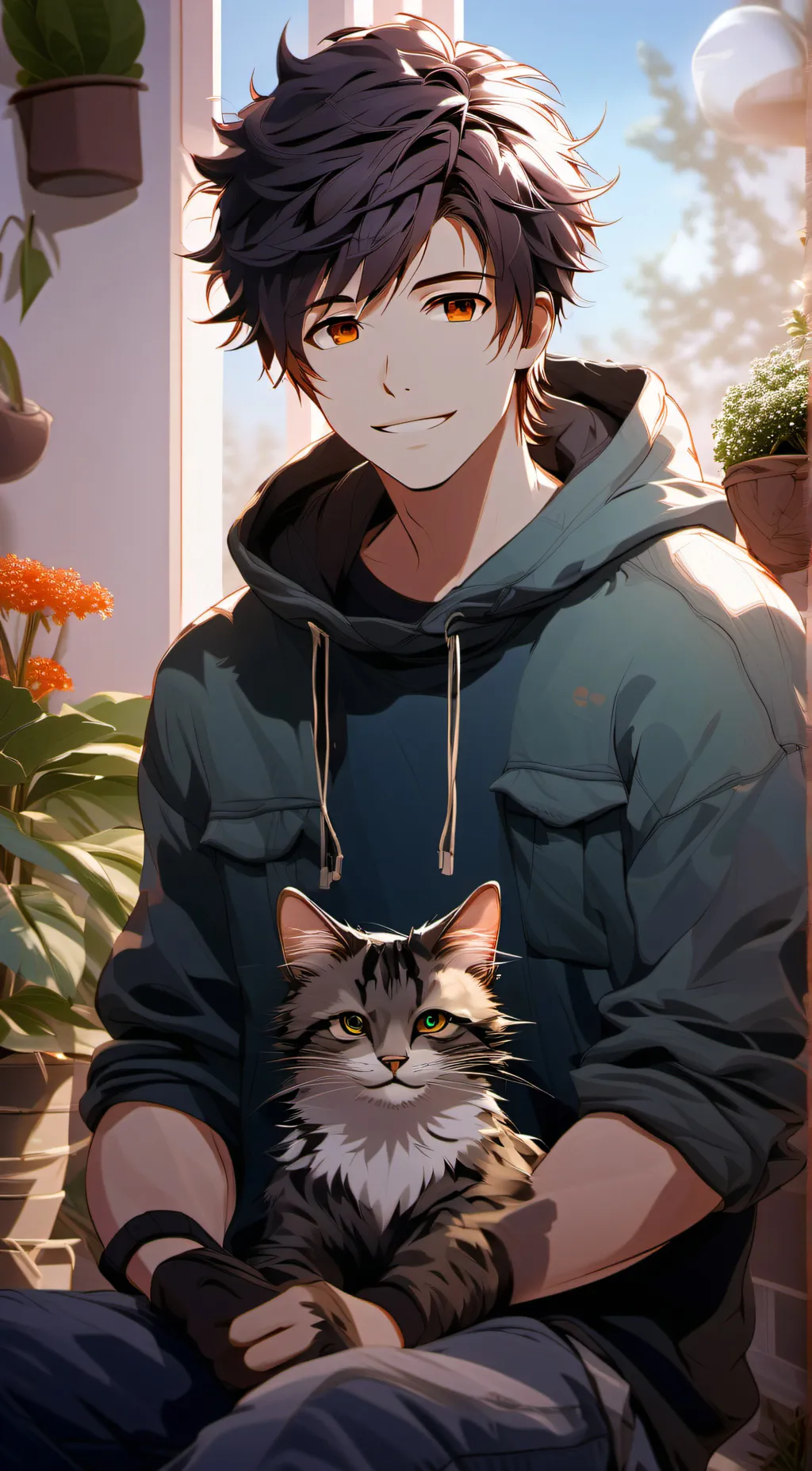 ai character: Kiru background