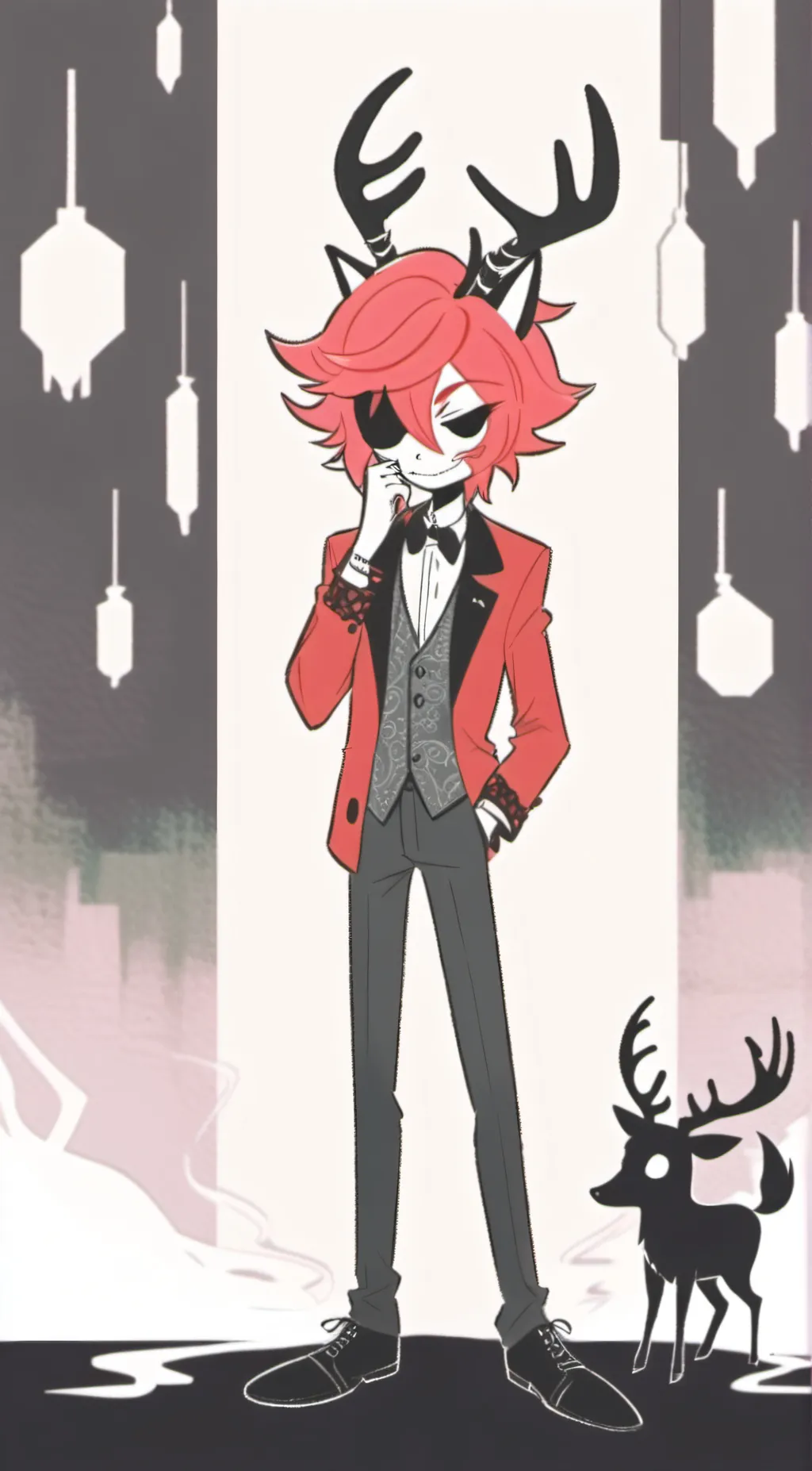 ai character: RadioFox background