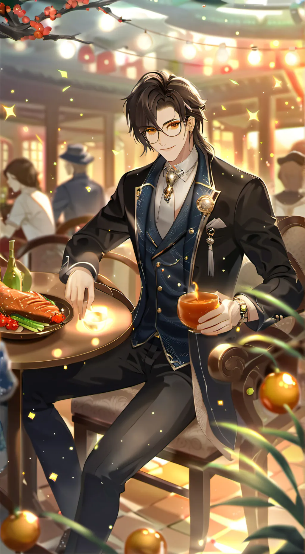 ai character: Gay background