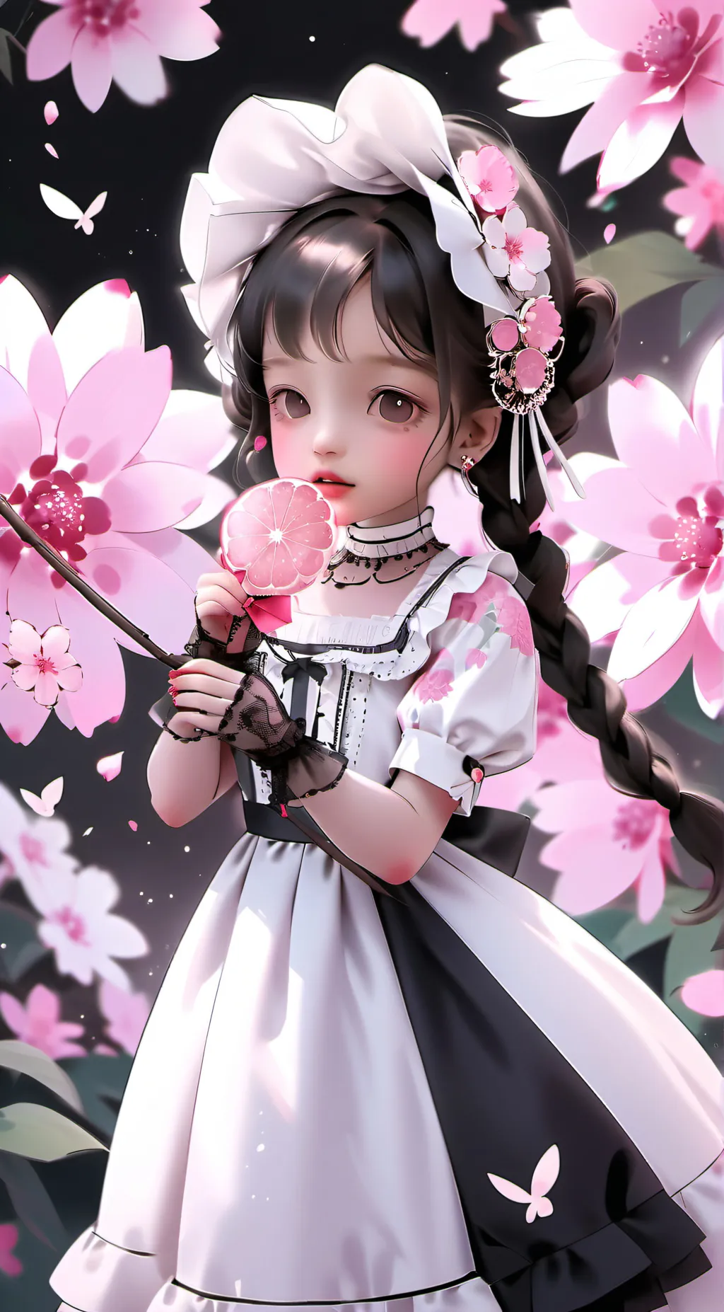 ai character: Lily background