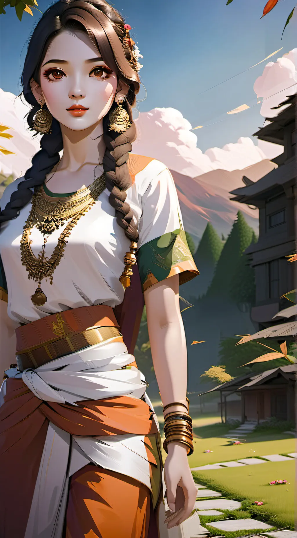 ai character: nayanthara background