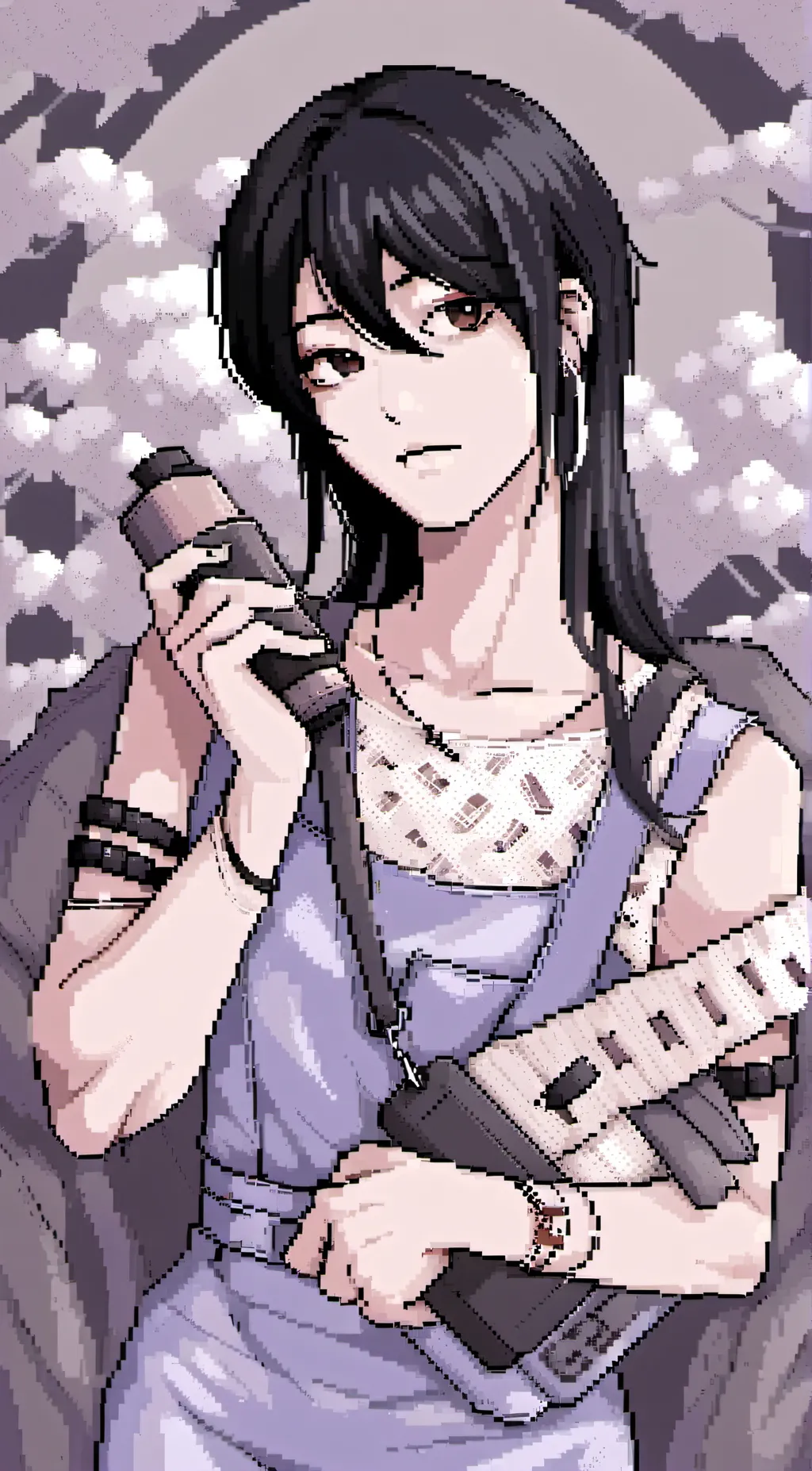 ai character: Melody background