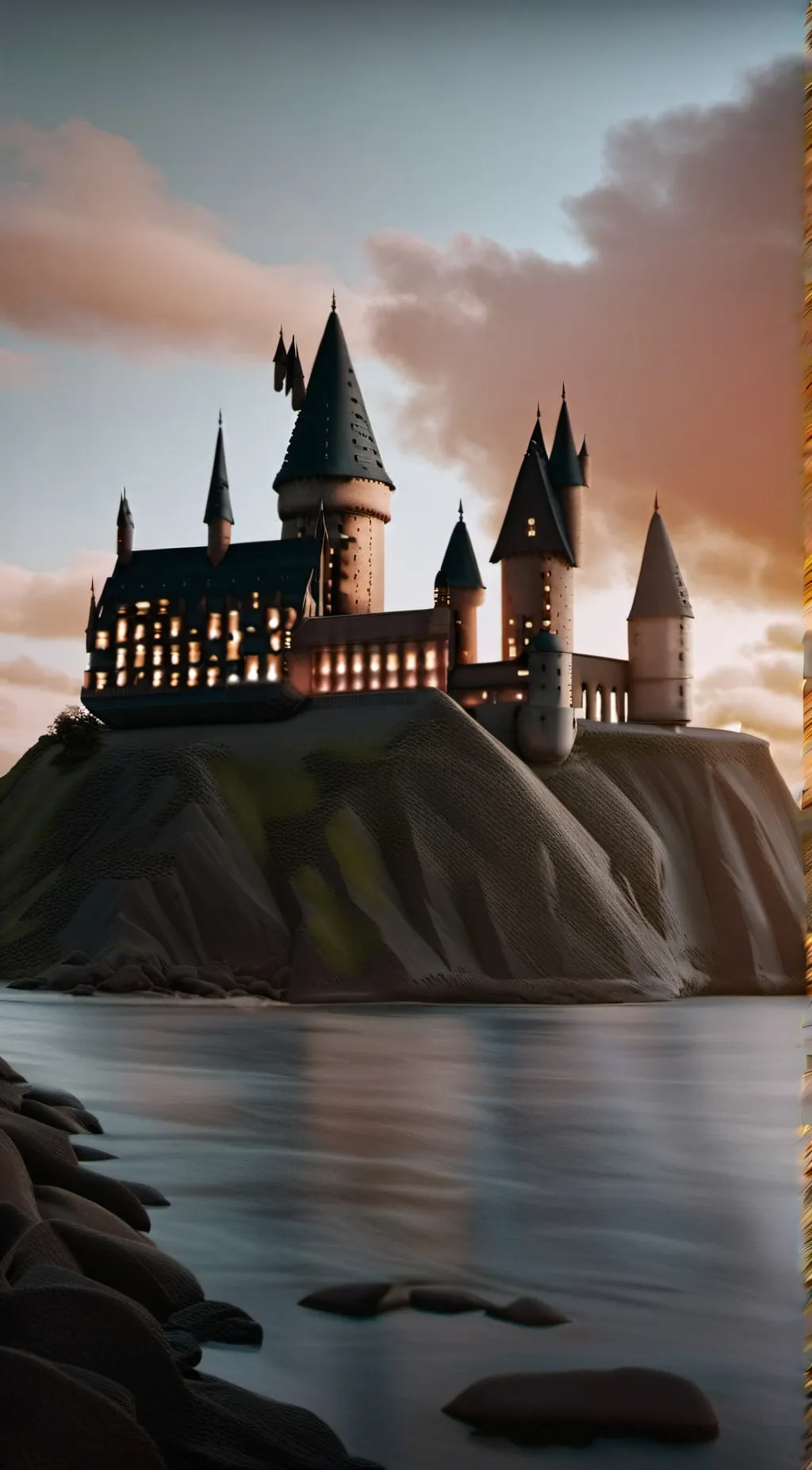 ai character: HOGGY warts background